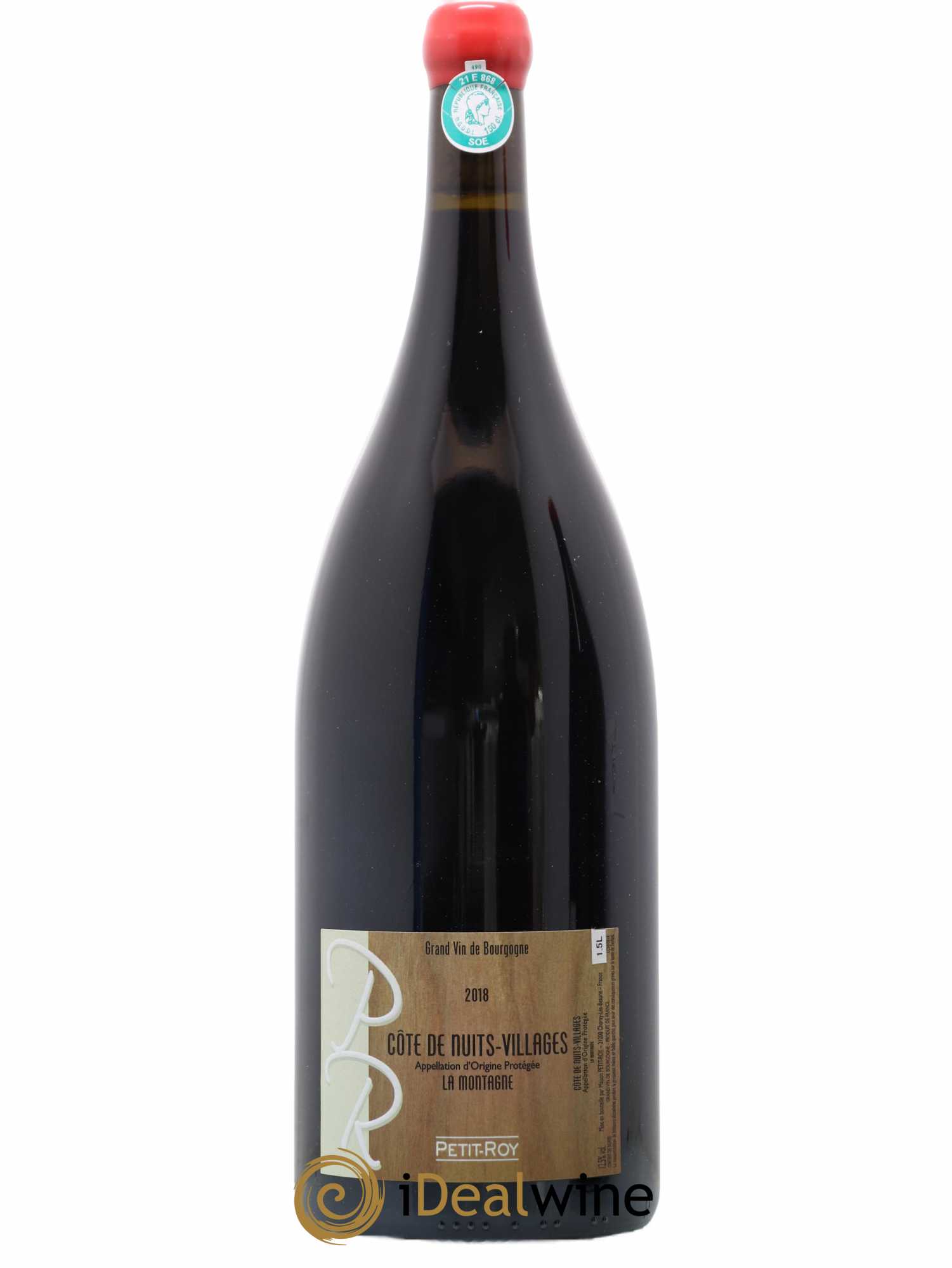 Côte de Nuits-Villages la Montagne Domaine Petit Roy 2018 - Posten von 1 Magnum - 0