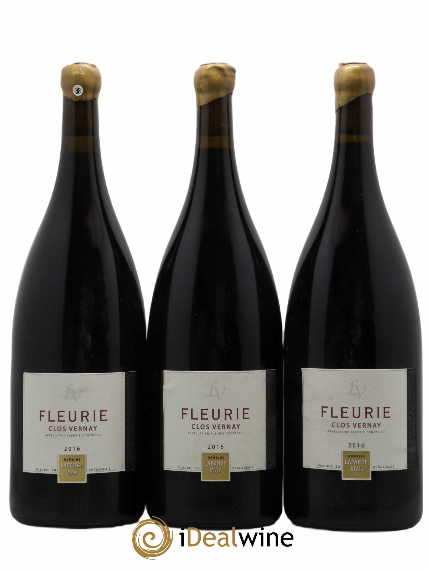 Fleurie 2016 - Posten von 3 Magnum - 0