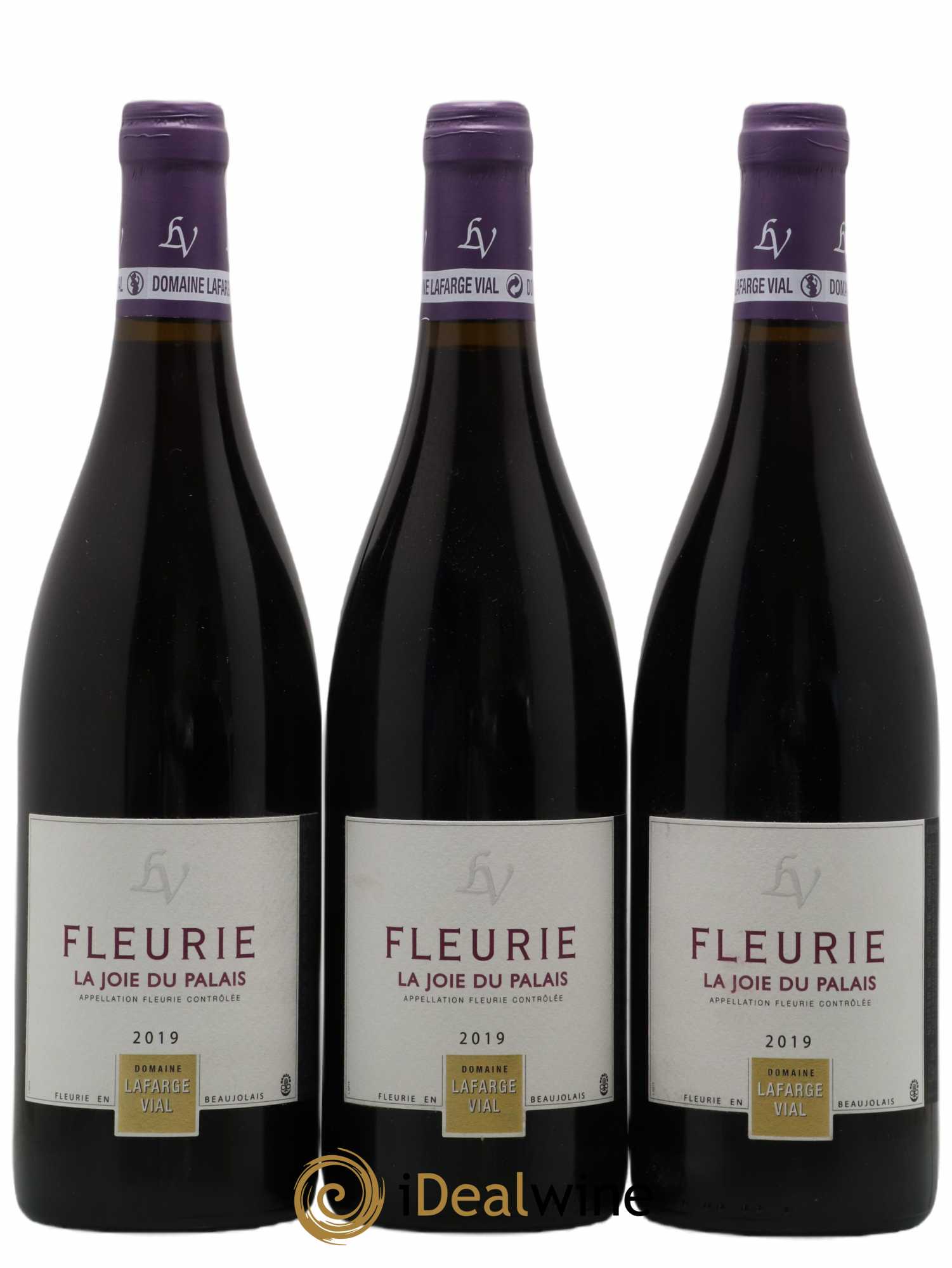 Fleurie (senza prezzo di riserva) 2019 - Lotto di 3 bottiglie - 0