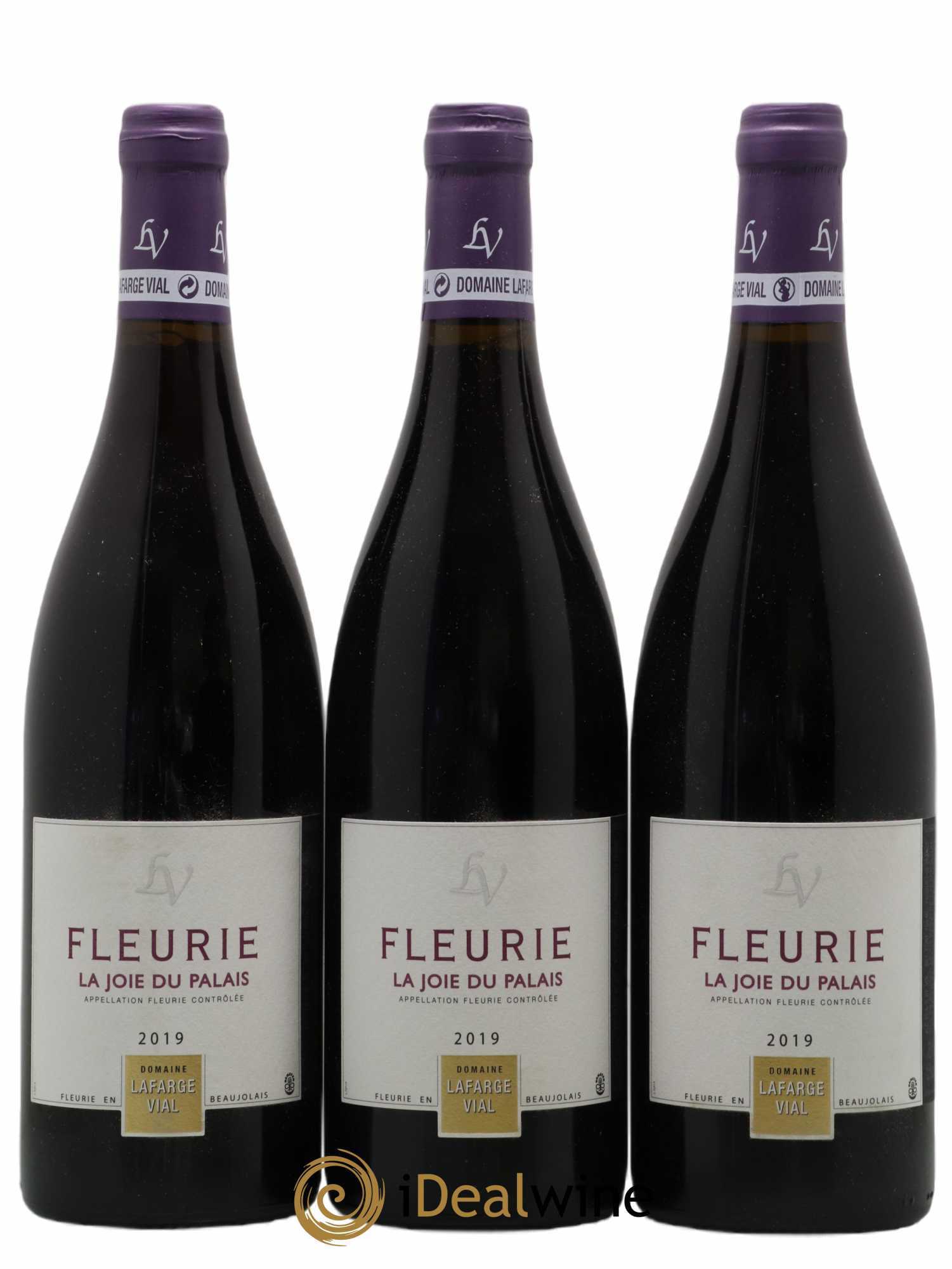 Fleurie (senza prezzo di riserva) 2019 - Lotto di 3 bottiglie - 0