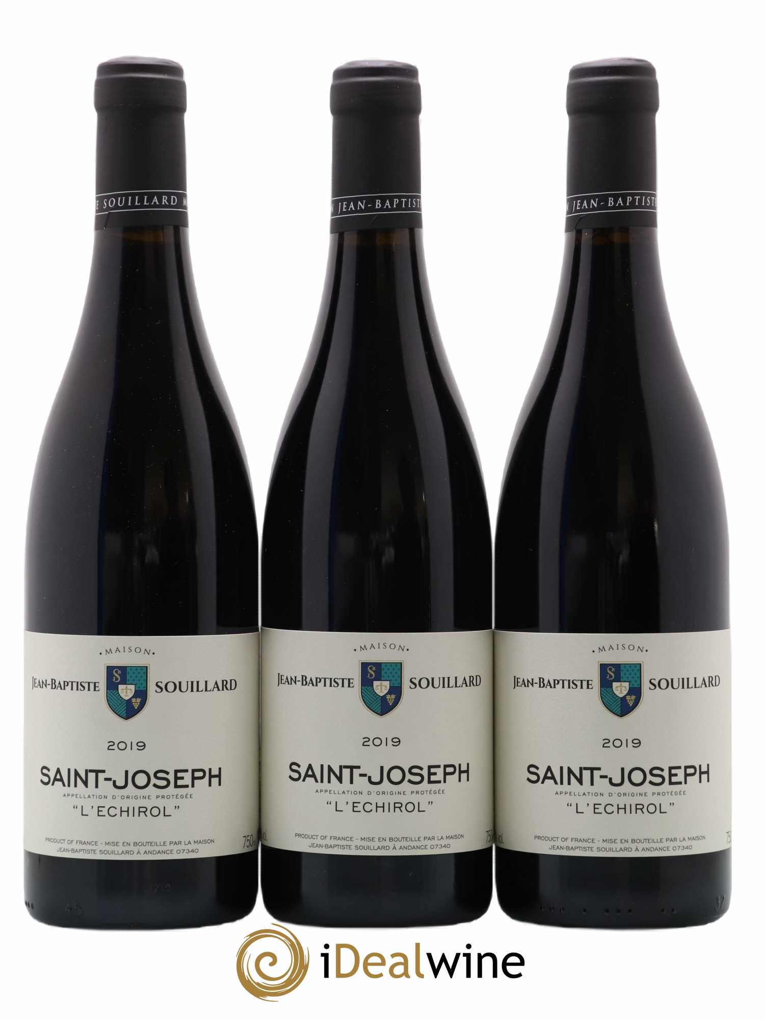 Saint-Joseph L'Echirol Jean-Baptiste Souillard 2019 - Posten von 3 Flaschen - 0