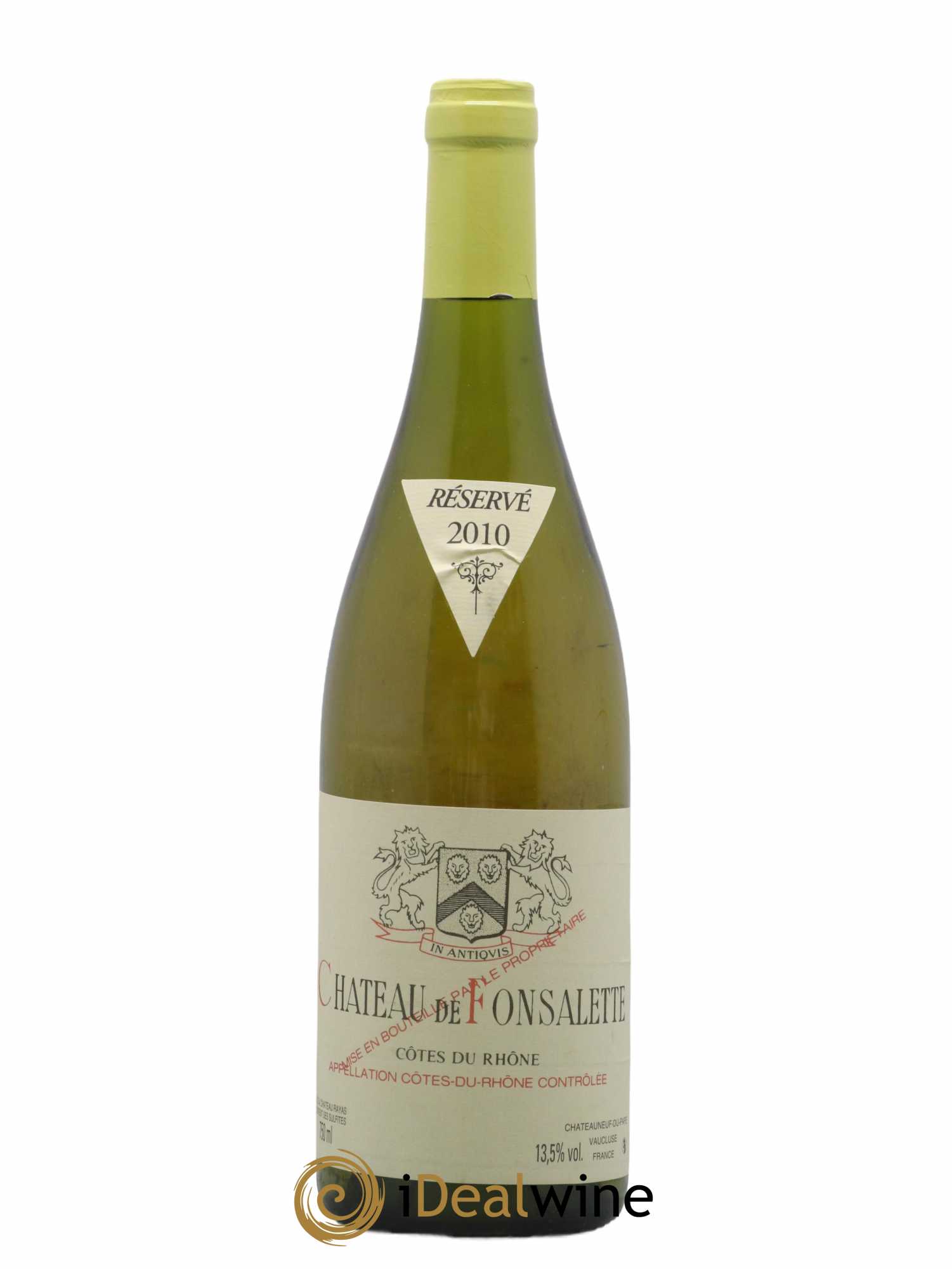 Côtes-du-Rhône Château de Fonsalette Emmanuel Reynaud (sans prix de réserve) 2010 - Lot de 1 bouteille - 0