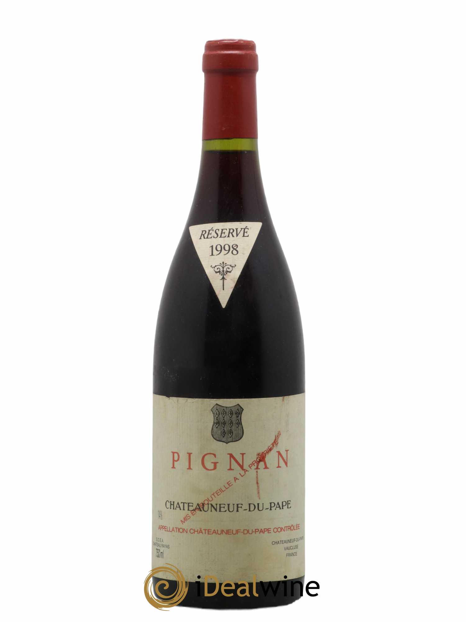 Châteauneuf-du-Pape Pignan Emmanuel Reynaud 1998 - Lot de 1 bouteille - 0