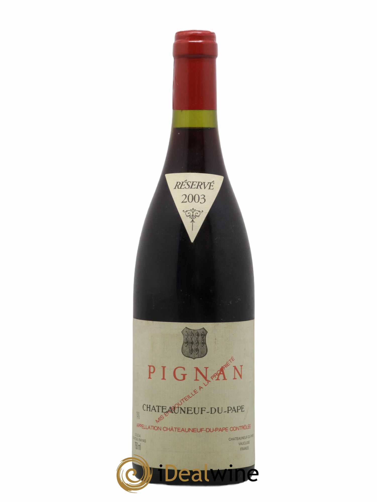 Châteauneuf-du-Pape Pignan Emmanuel Reynaud 2003 - Lot de 1 bouteille - 0