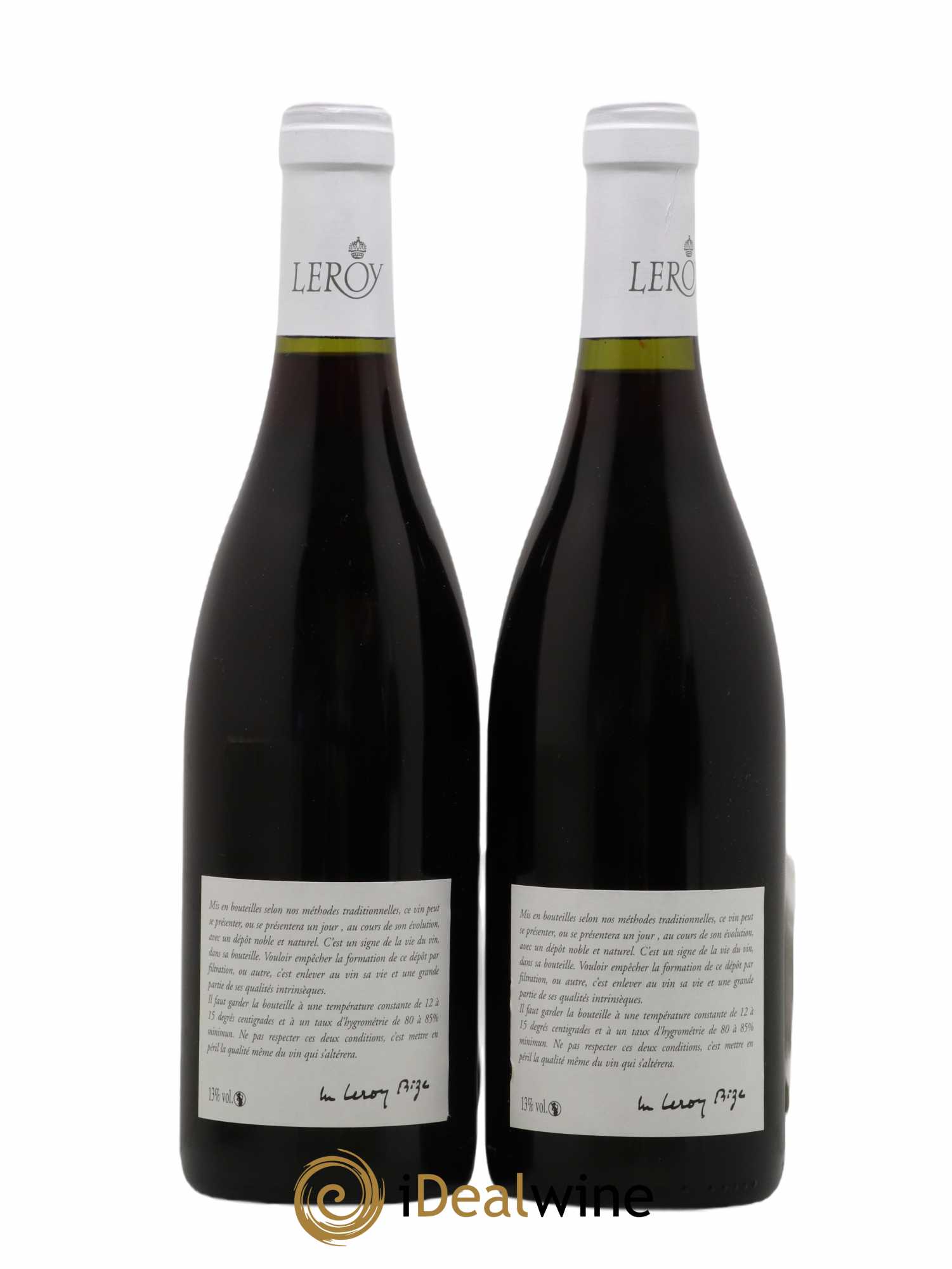 Pommard Leroy SA 2009 - Lot de 2 bouteilles - 1