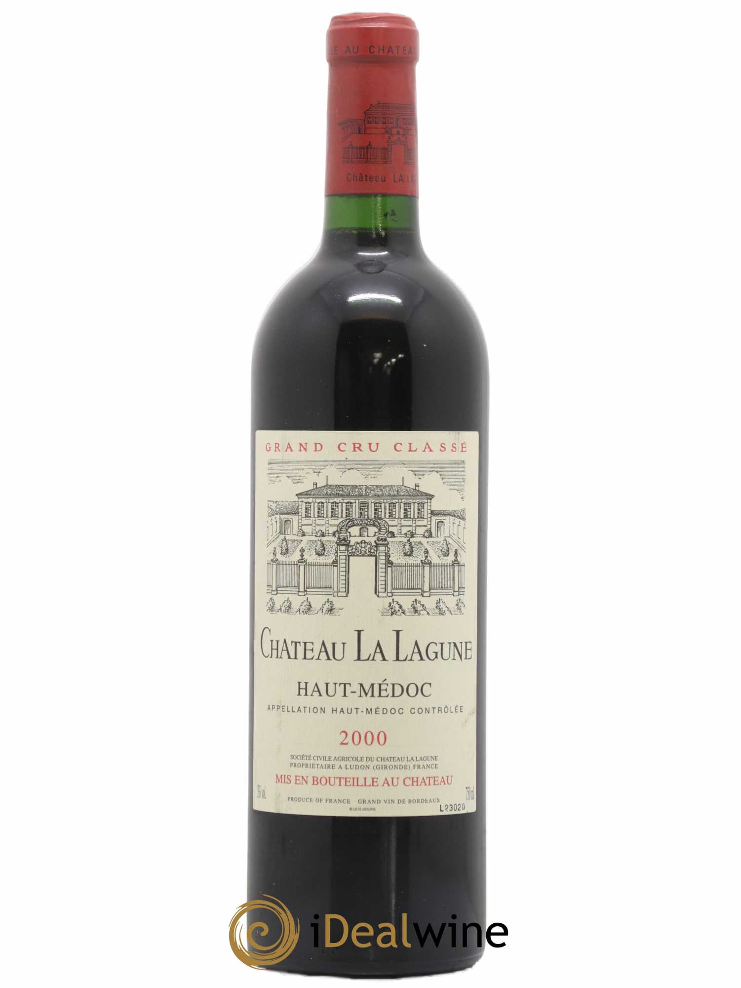 Château la Lagune 3ème Grand Cru Classé 2000 - Lot de 1 bouteille - 0