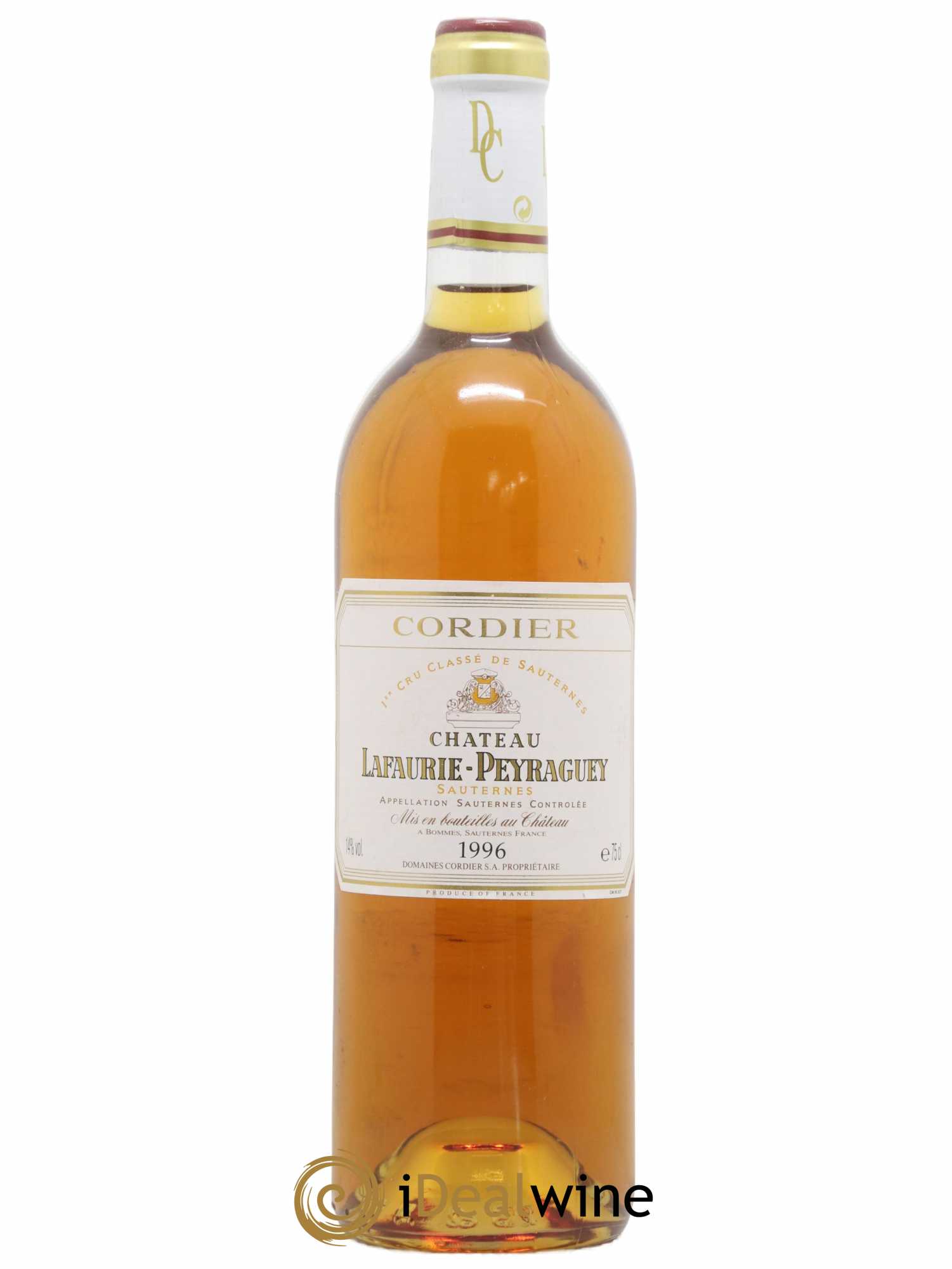 Château Lafaurie-Peyraguey 1er Grand Cru Classé 1996 - Lotto di 1 bottiglia - 0