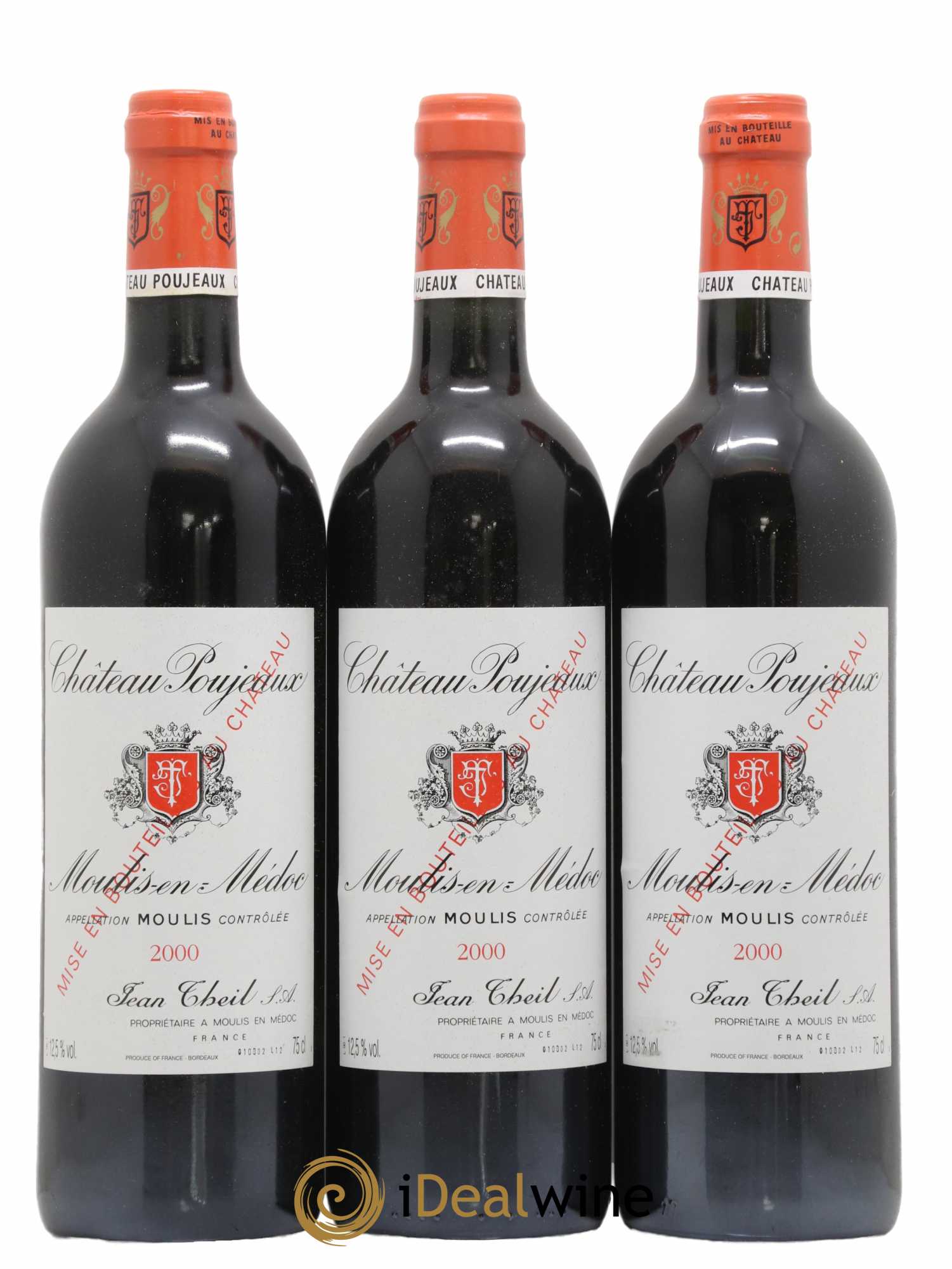 Château Poujeaux 2000 - Lot de 12 bouteilles - 3