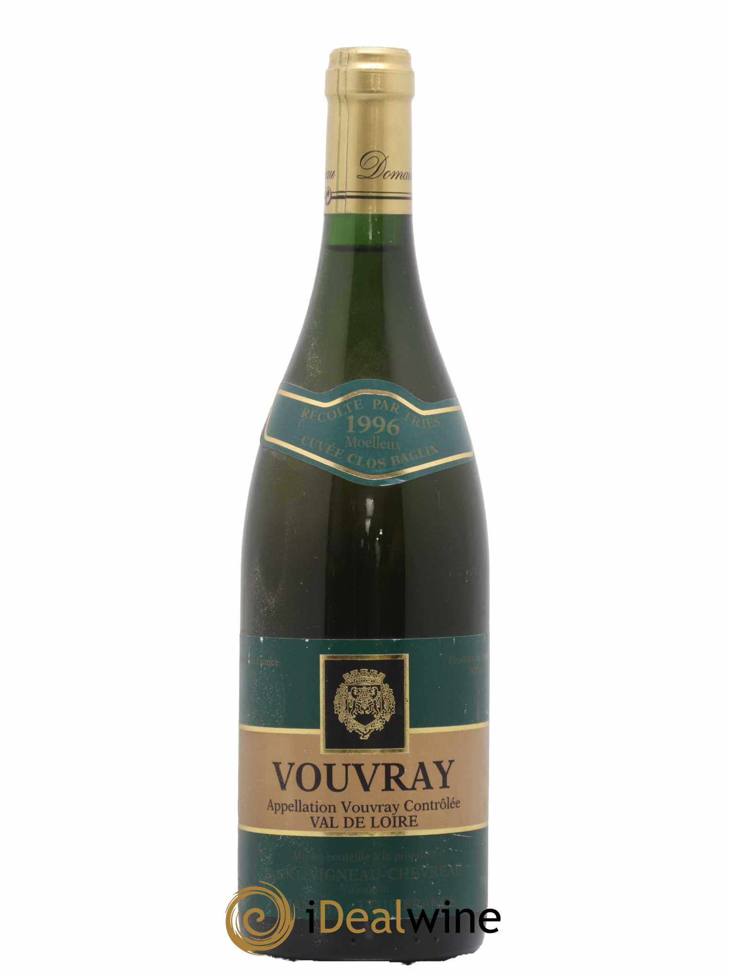 Vouvray Clos Baglin Vigneau Chevrau 1996 - Posten von 1 Flasche - 0