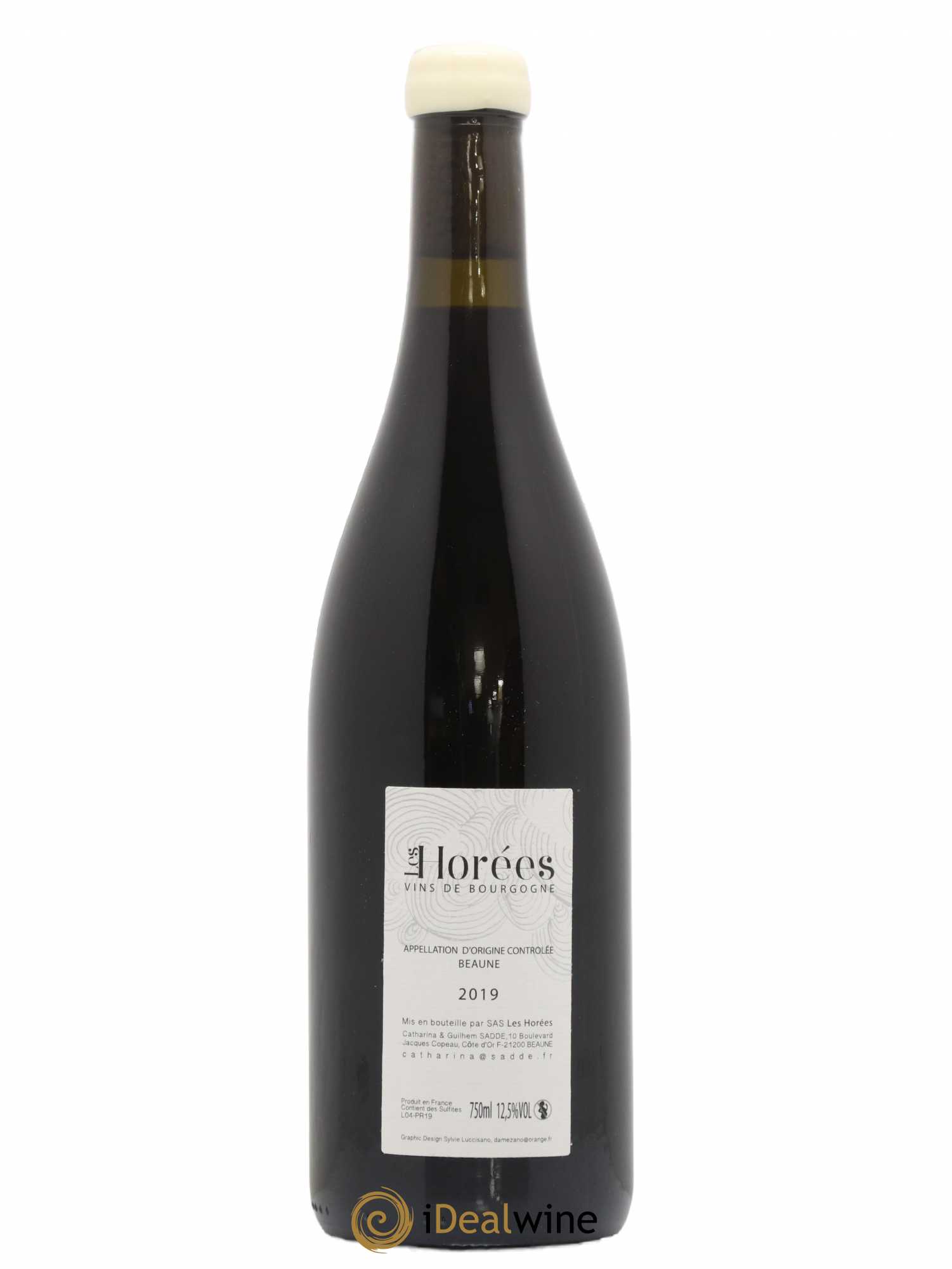 Beaune Les Prévolles Les Horées 2019 - Lot de 1 bouteille - 1