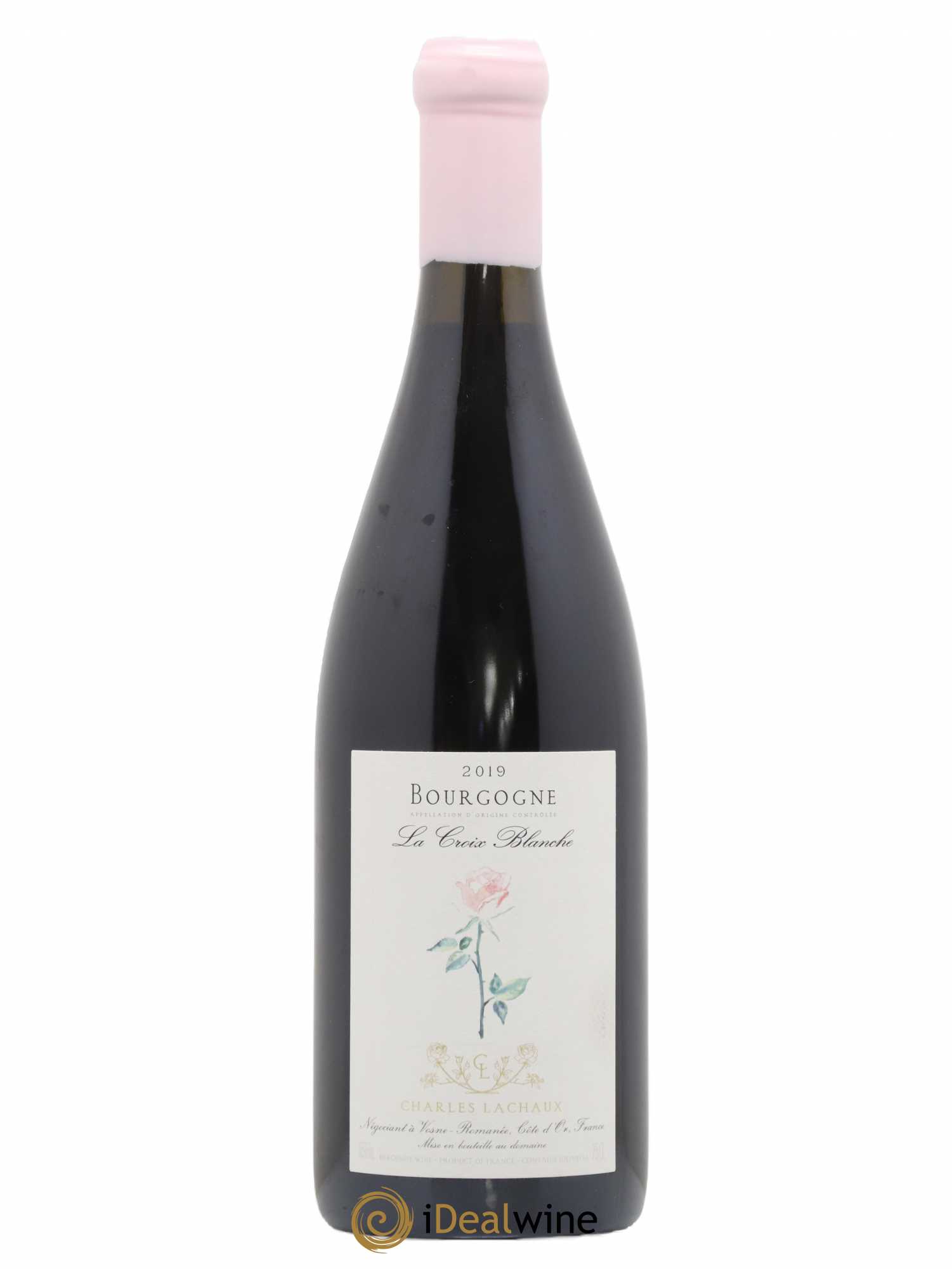 Bourgogne La Croix Blanche Charles Lachaux 2019 - Lot de 1 bouteille - 0