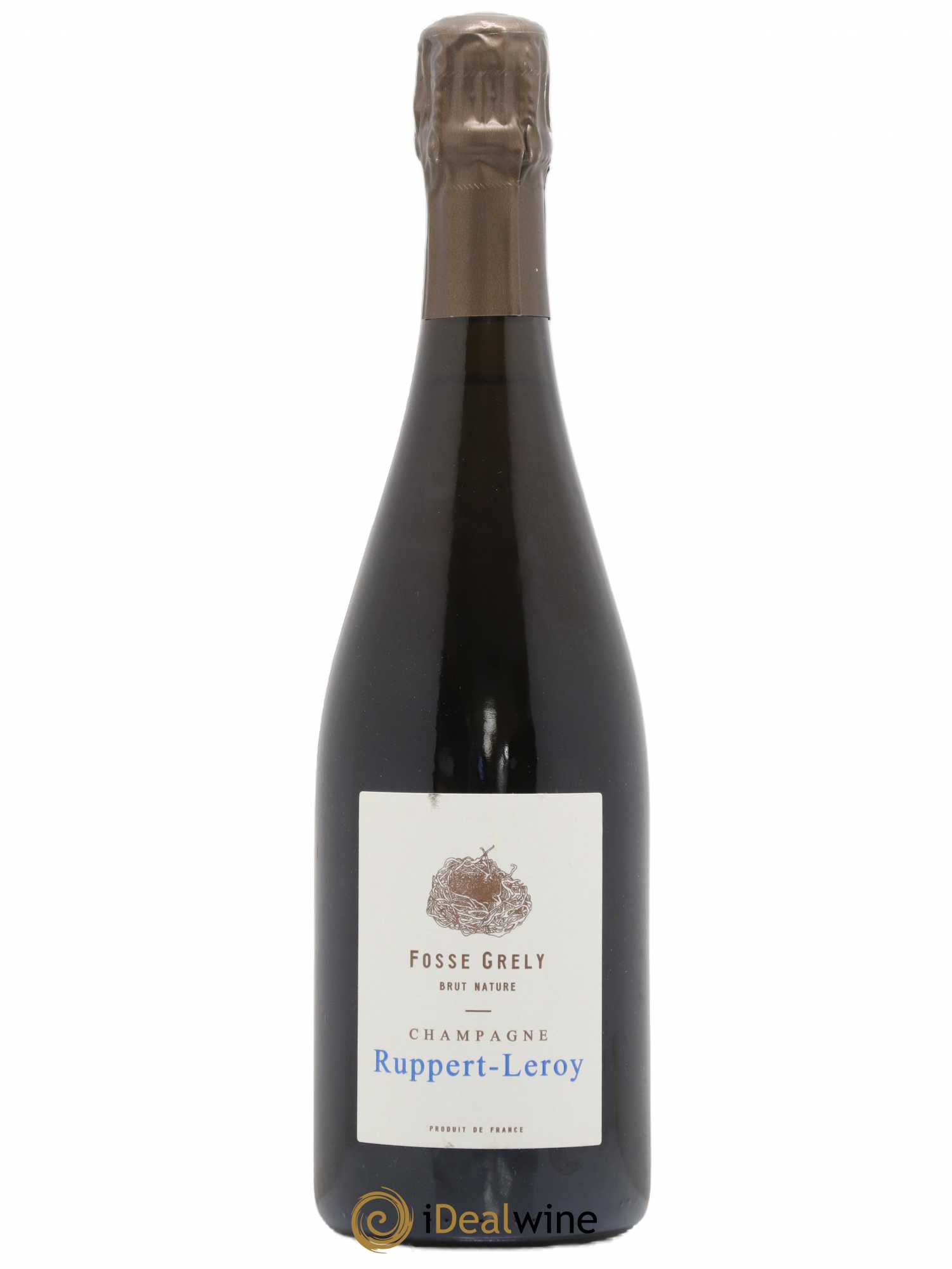 Fosse-Grely Brut Nature Ruppert-Leroy 2015 - Lot de 1 bouteille - 0