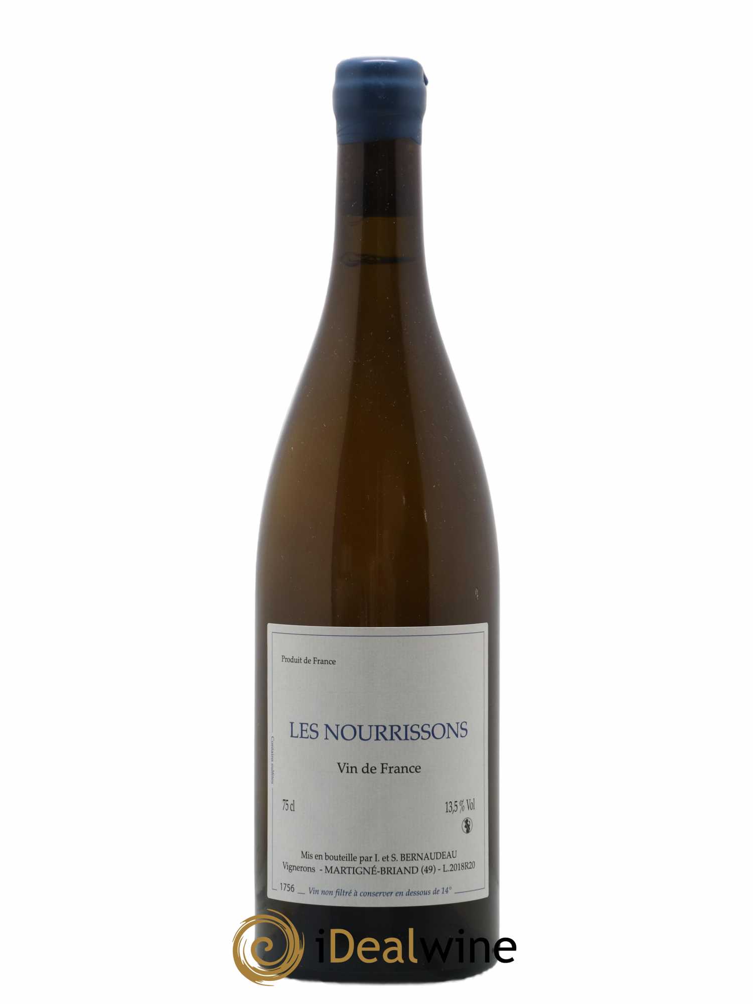 Vin de France Les Nourrissons Stéphane Bernaudeau 2018 - Lot de 1 bouteille - 0