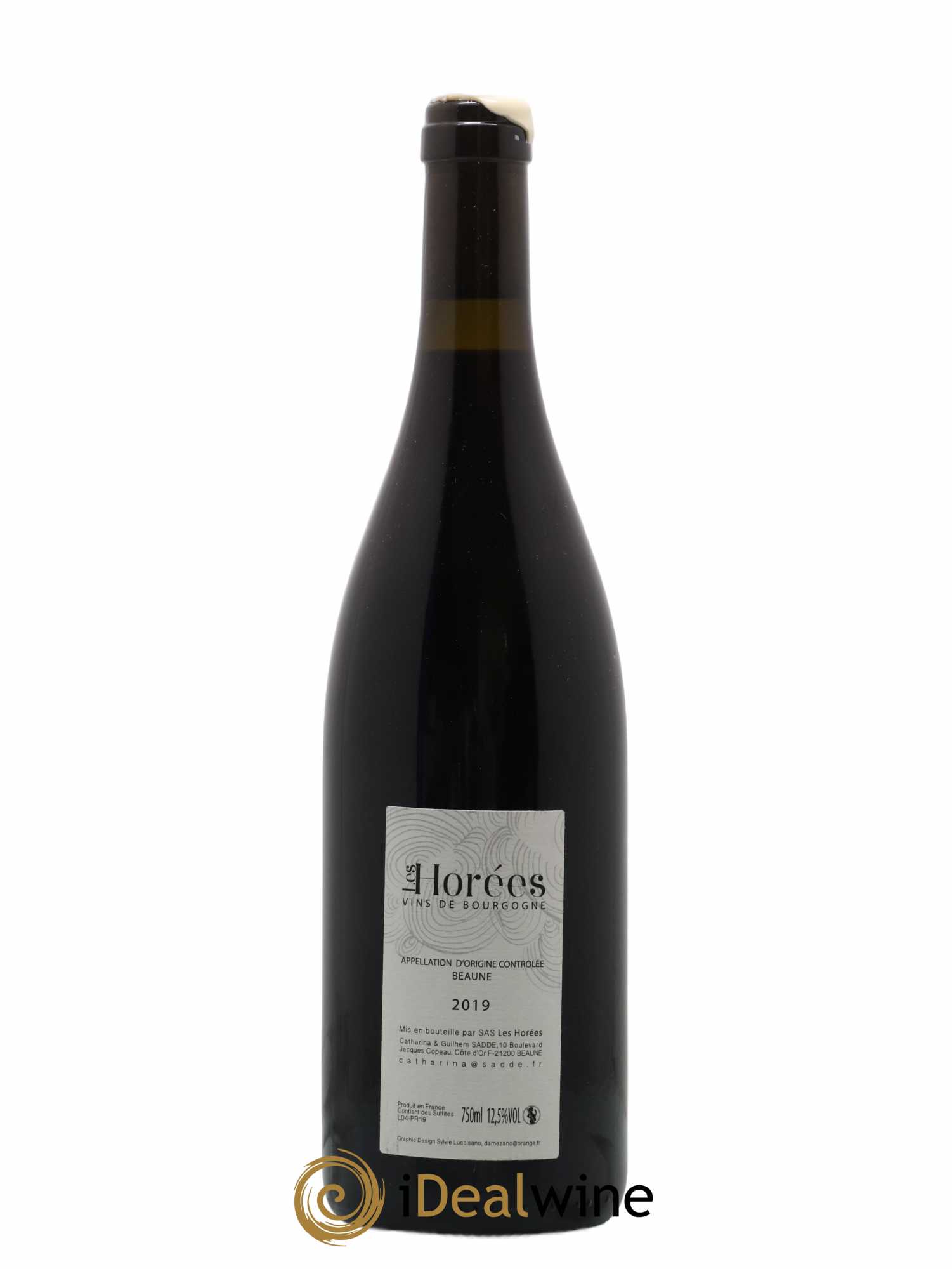 Beaune Les Prévolles Les Horées 2019 - Lot de 1 bouteille - 1