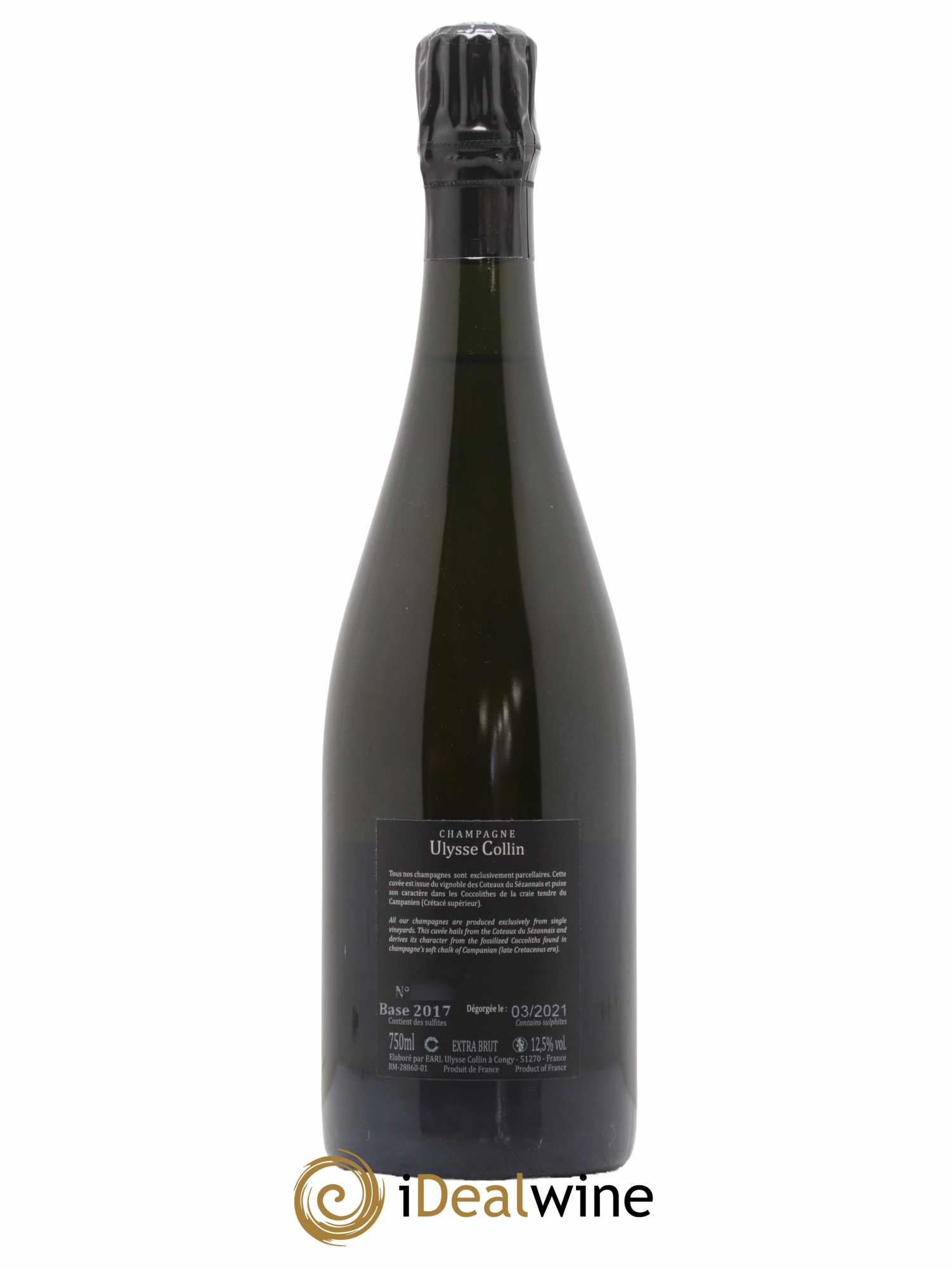 Les Maillons Blanc de Noirs Extra-Brut Ulysse Collin - Lot de 1 bouteille - 1
