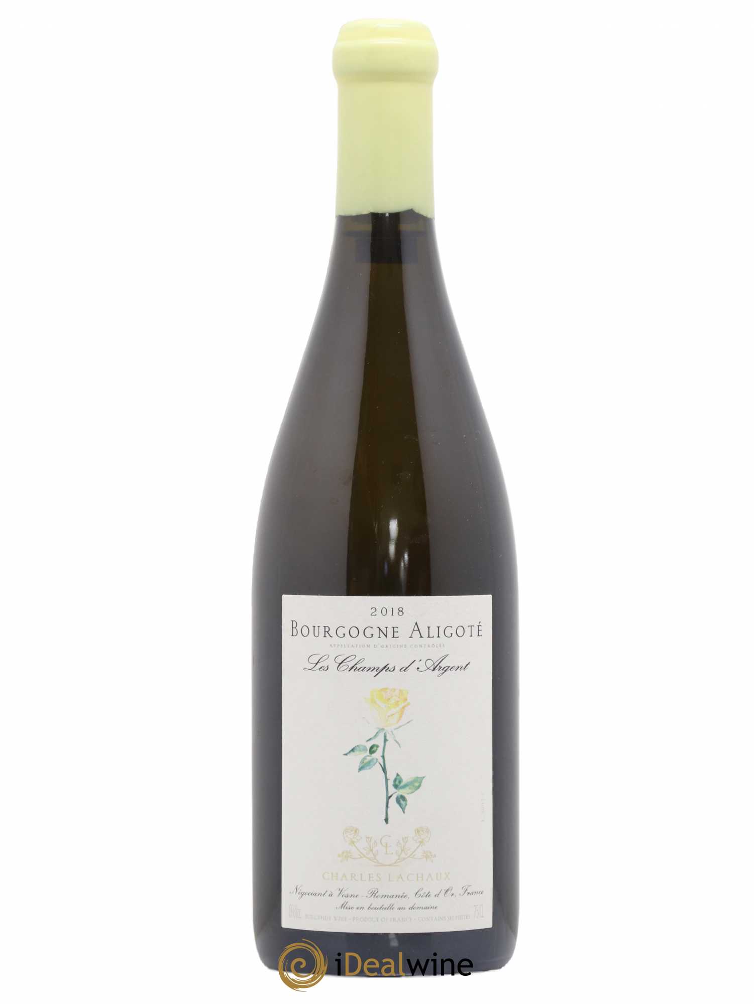 Bourgogne Aligoté Les Champs d'Argent Charles Lachaux 2018 - Lot de 1 bouteille - 0
