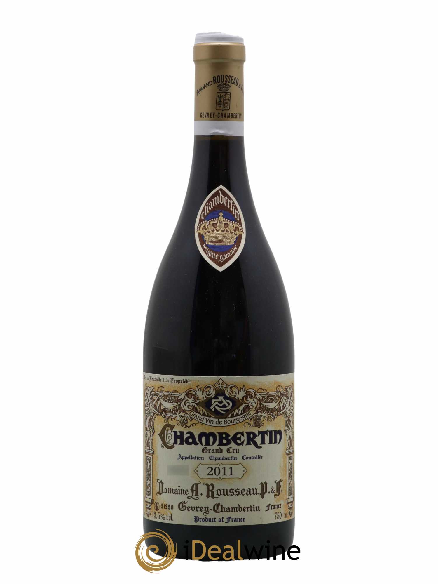 Chambertin Grand Cru Armand Rousseau (Domaine) 2011 - Lot de 1 bouteille - 0