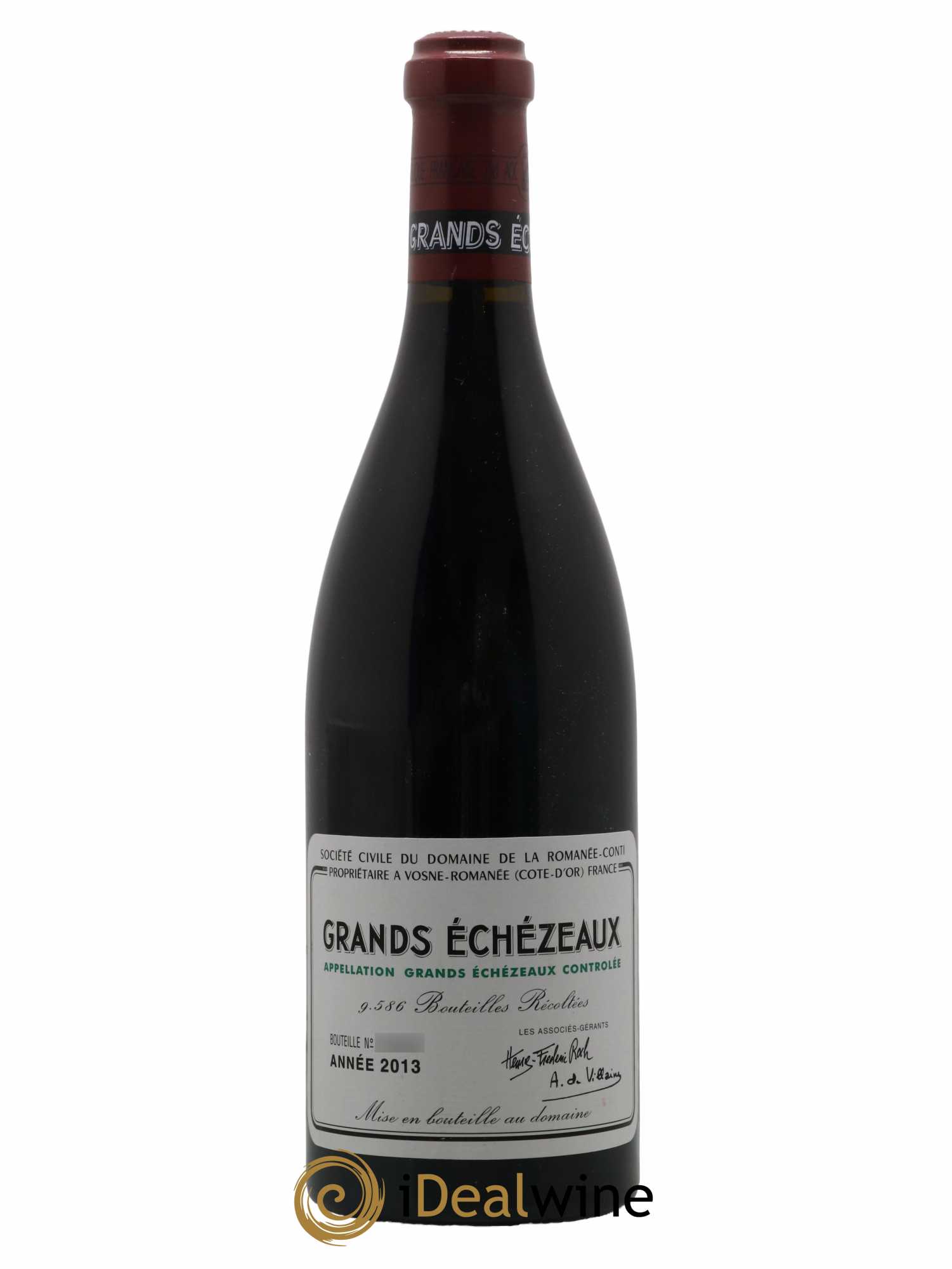 Grands-Echezeaux Grand Cru Domaine de la Romanée-Conti 2013 - Lot de 1 bouteille - 0