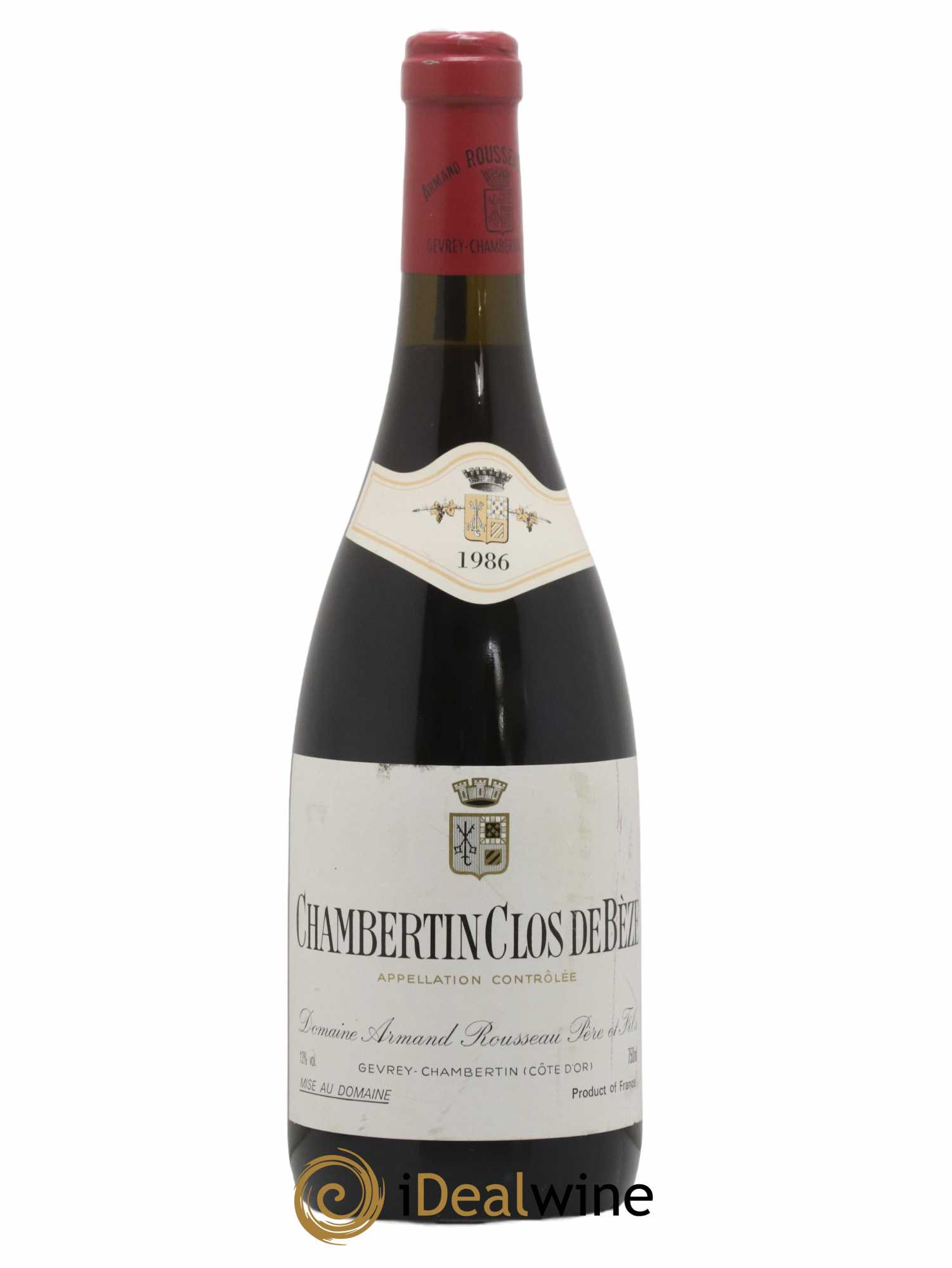 Chambertin Clos de Bèze Grand Cru Armand Rousseau (Domaine) 1986 - Lot de 1 bouteille - 0