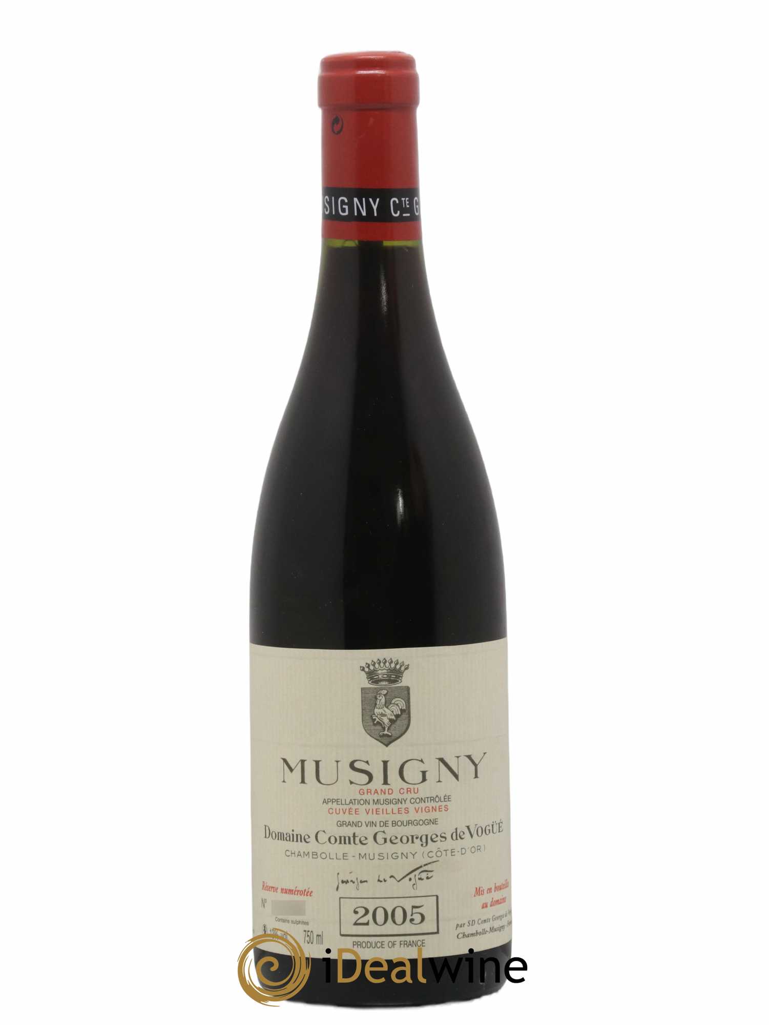 Musigny Grand Cru Cuvée Vieilles Vignes Comte Georges de Vogüé 2005 - Lot de 1 bouteille - 0