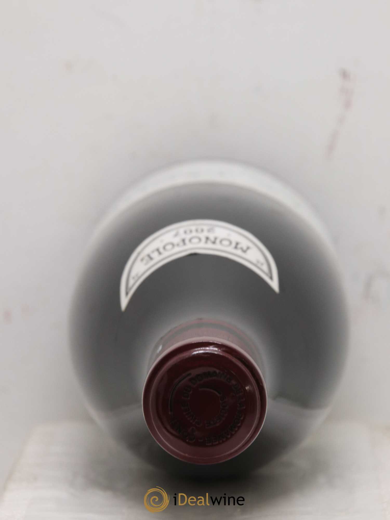 La Tâche Grand Cru Domaine de la Romanée-Conti 2007 - Lot de 1 bouteille - 2
