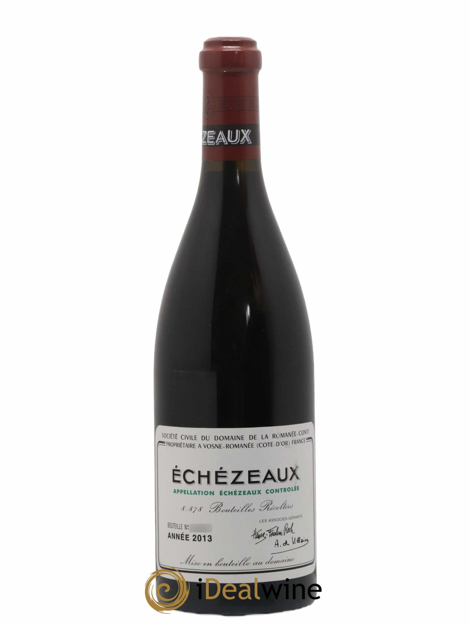 Echezeaux Grand Cru Domaine de la Romanée-Conti 2013 - Lot de 1 bouteille - 0