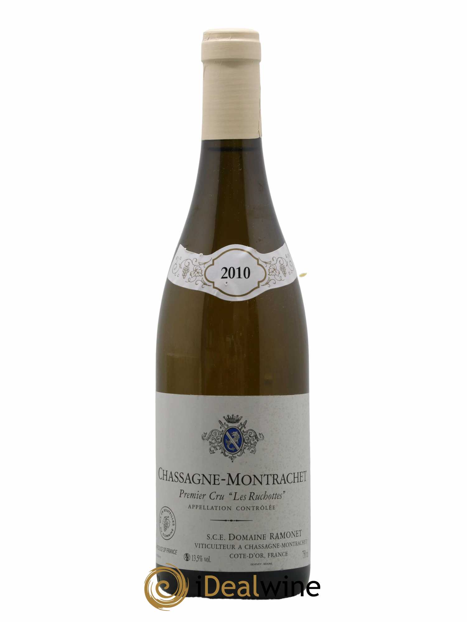 Chassagne-Montrachet 1er Cru Les Ruchottes Ramonet (Domaine) 2010 - Lot de 1 bouteille - 0