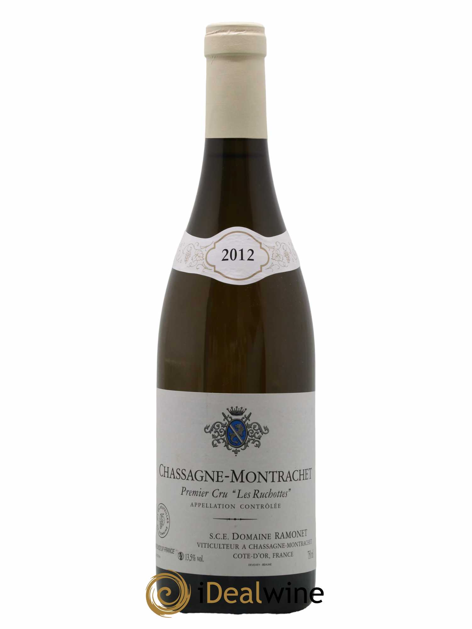 Chassagne-Montrachet 1er Cru Les Ruchottes Ramonet (Domaine) 2012 - Lot de 1 bouteille - 0