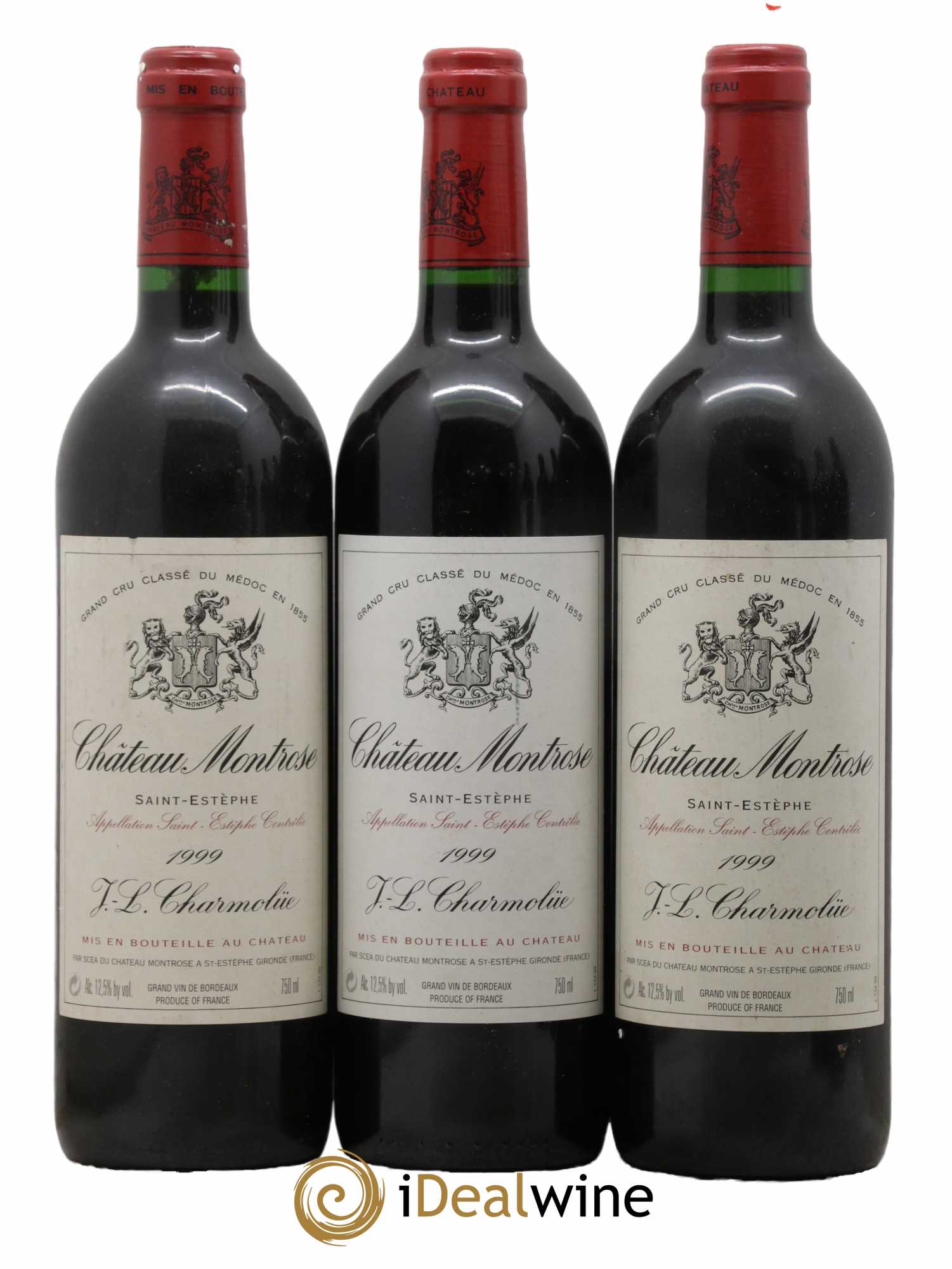 Château Montrose 2ème Grand Cru Classé 1999 - Lot de 6 bouteilles - 1
