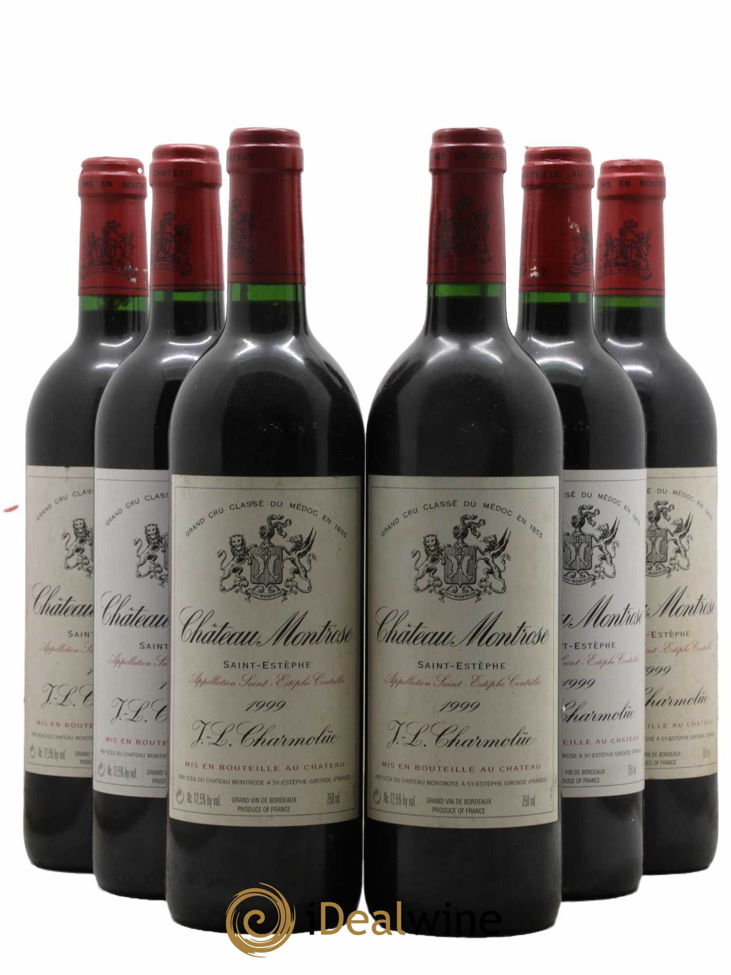Château Montrose 2ème Grand Cru Classé 1999 - Lot de 6 bouteilles - 0