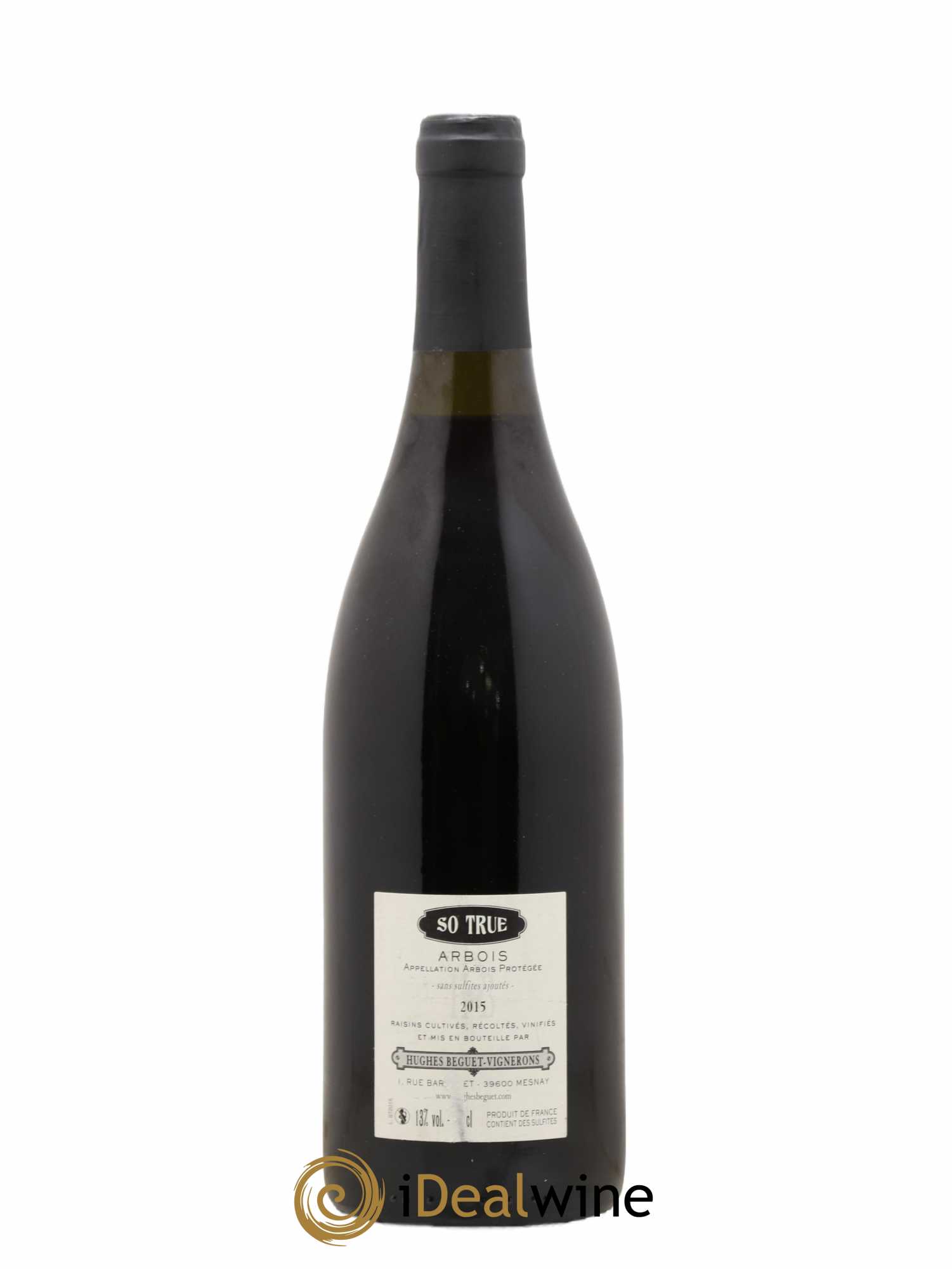 Arbois So True Hugues Beguet 2015 - Lot of 1 bottle - 1
