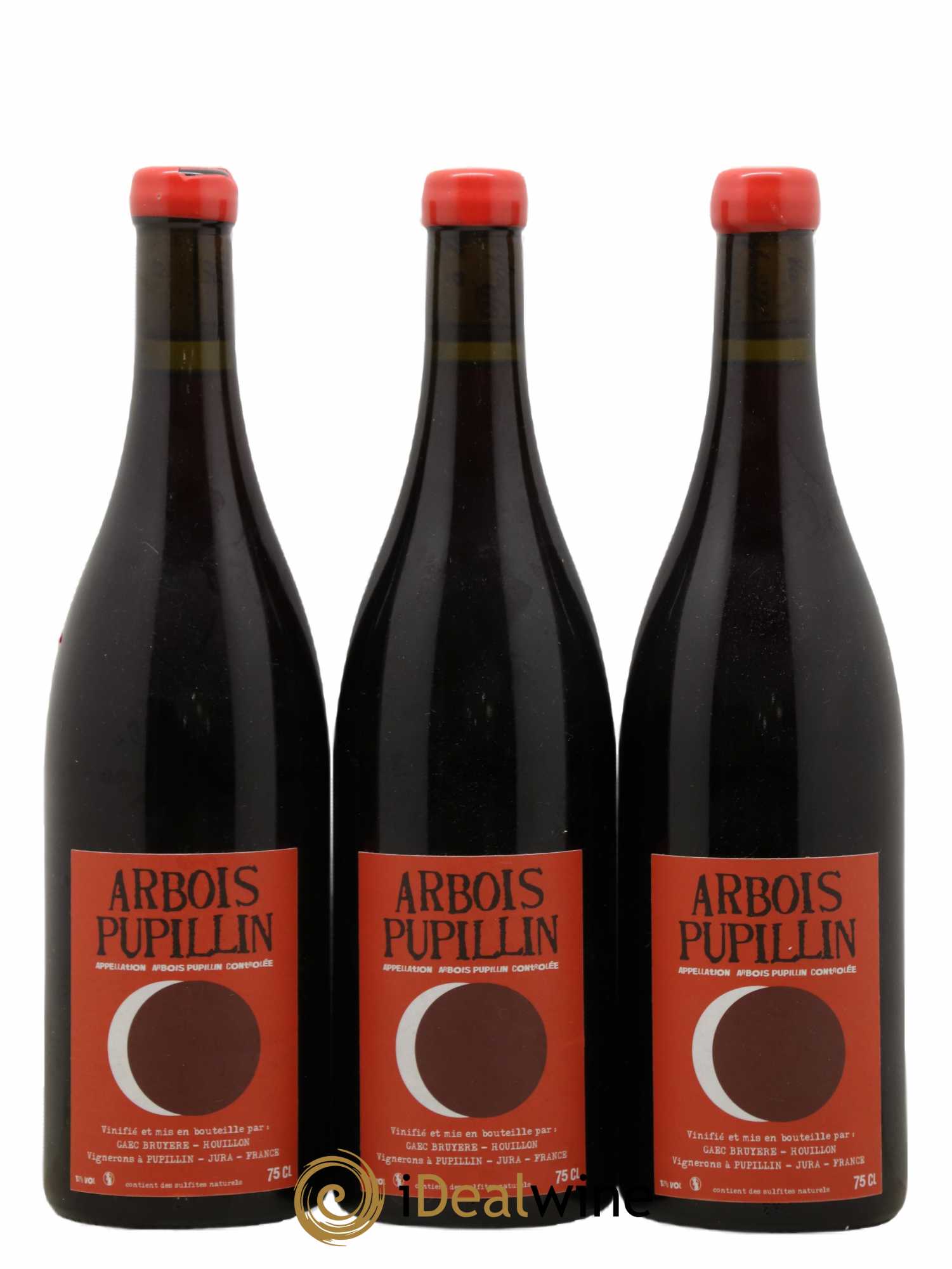 Arbois Ploussard Adeline Houillon & Renaud Bruyère 2017 - Lot de 3 bouteilles - 0