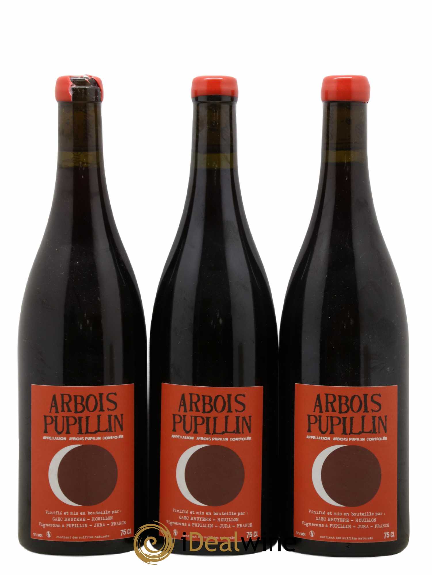 Arbois Ploussard Adeline Houillon & Renaud Bruyère En Aspis 2018 - Lot de 3 bouteilles - 0