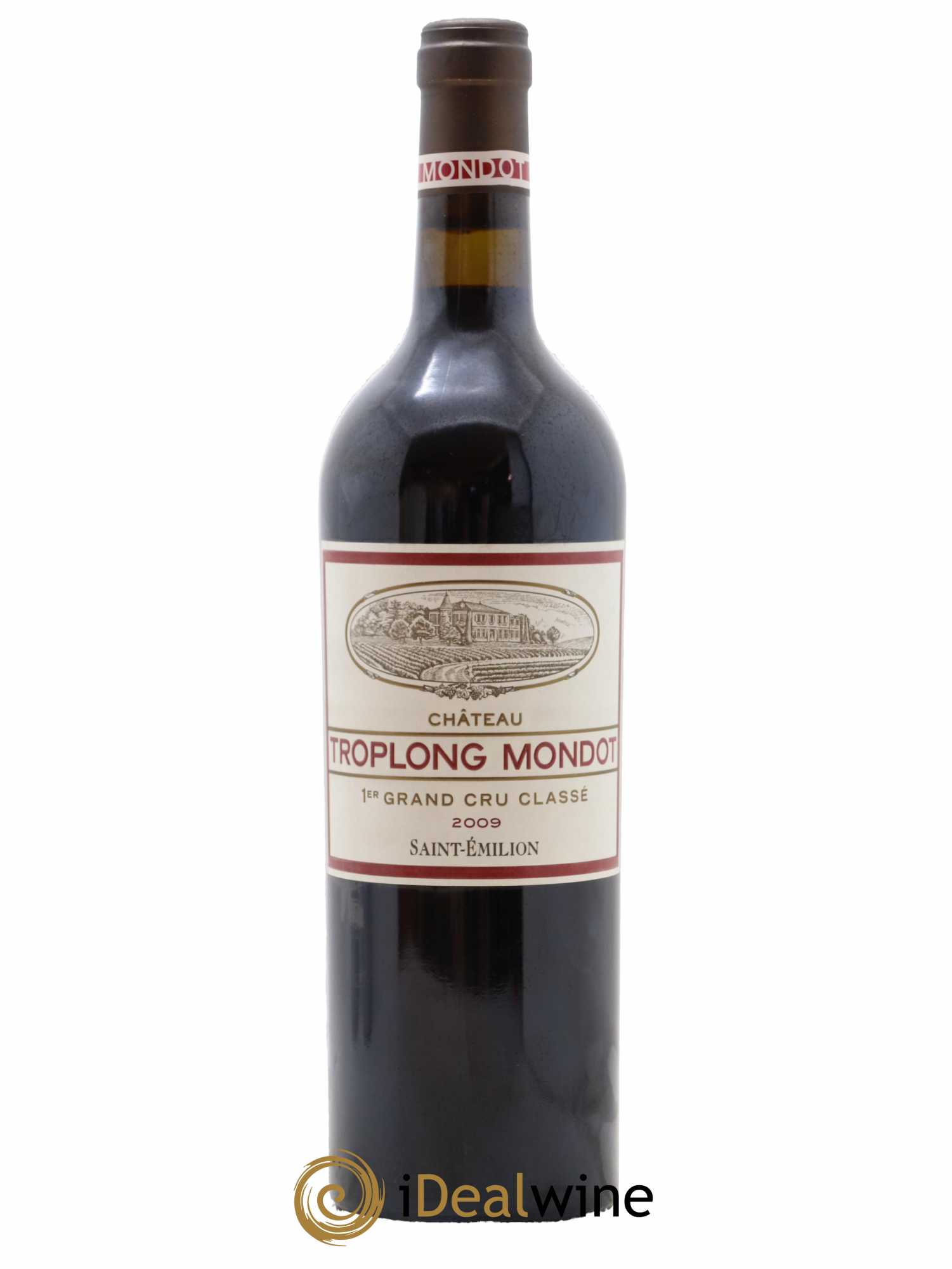 Château Troplong Mondot 1er Grand Cru Classé B 2009 - Lot de 1 bouteille - 0