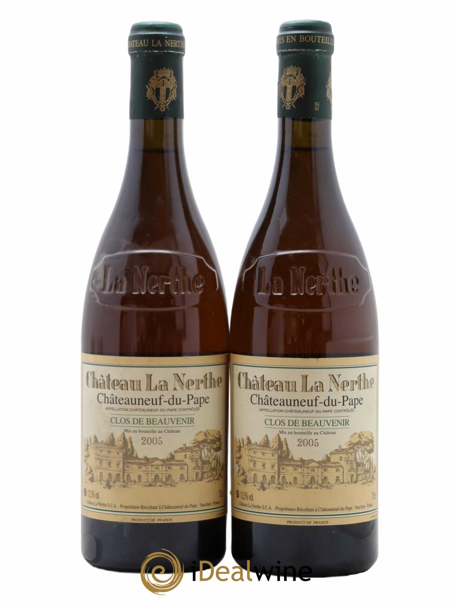 Châteauneuf-du-Pape Clos de Beauvenir Famille Richard 2005 - Lot de 2 bouteilles - 0