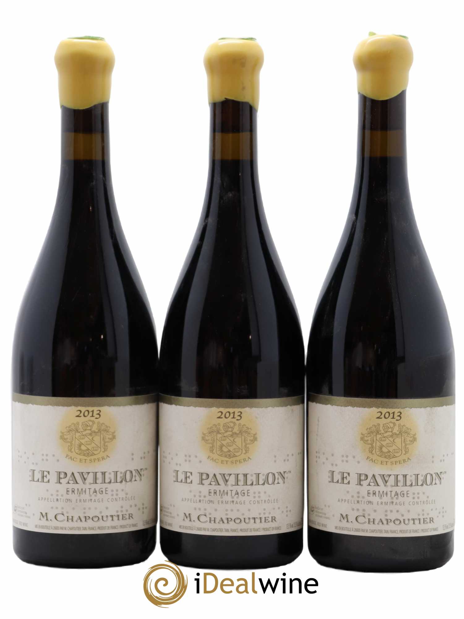 Hermitage Ermitage Le Pavillon Chapoutier 2013 - Lot de 3 bouteilles - 0