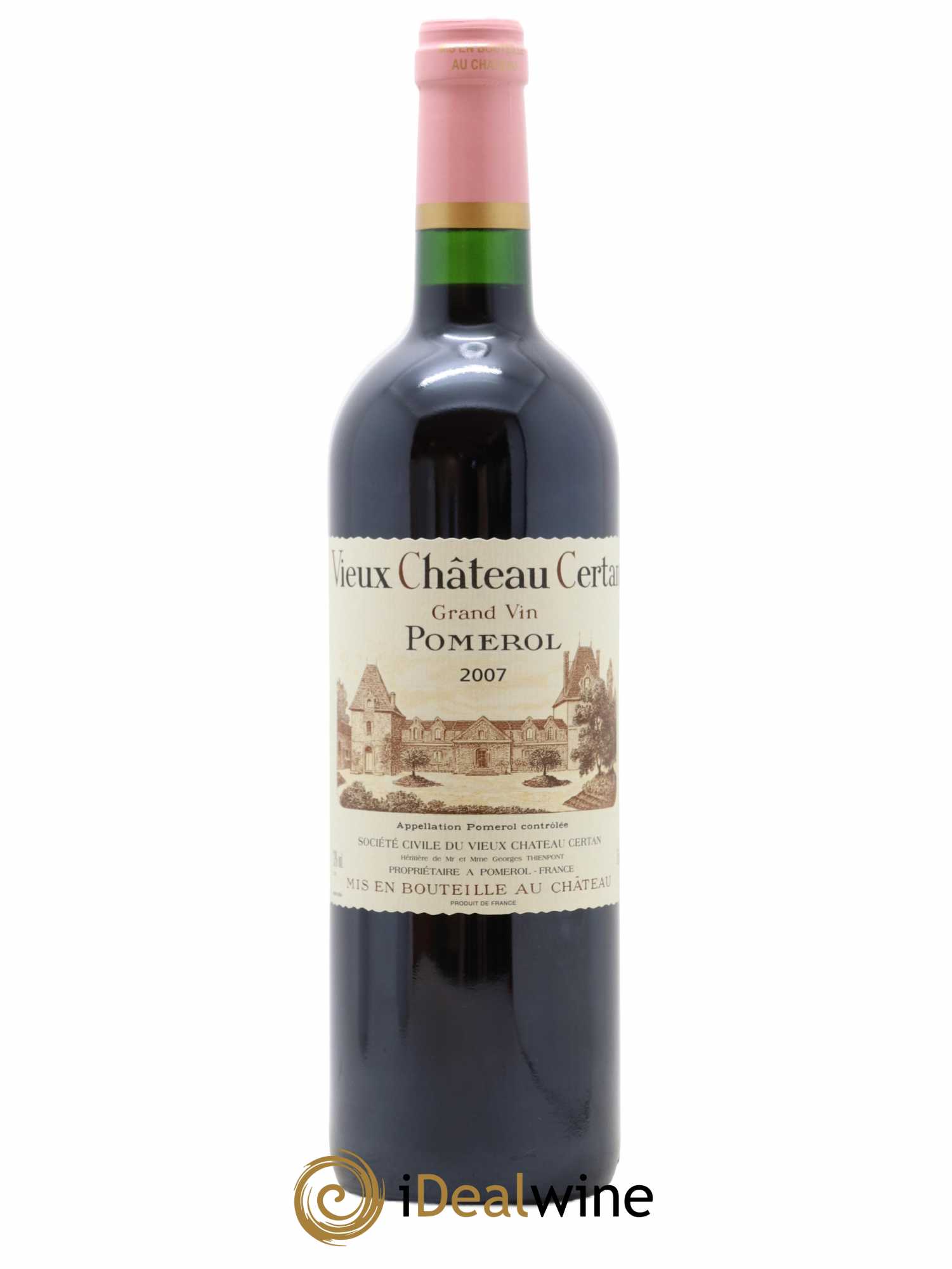 Vieux Château Certan 2007 - Lot de 1 bouteille - 0