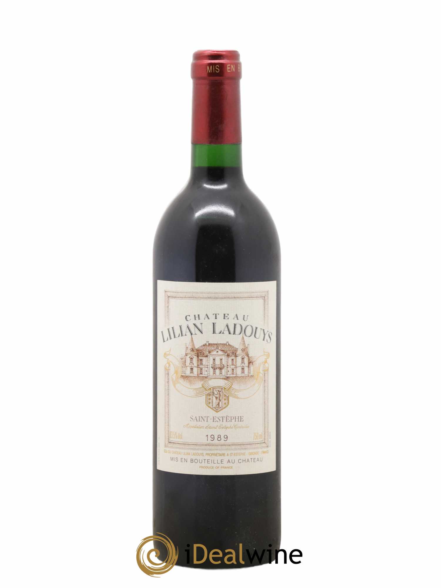 Château Lilian Ladouys Cru Bourgeois 1989 - Lot de 1 bouteille - 0