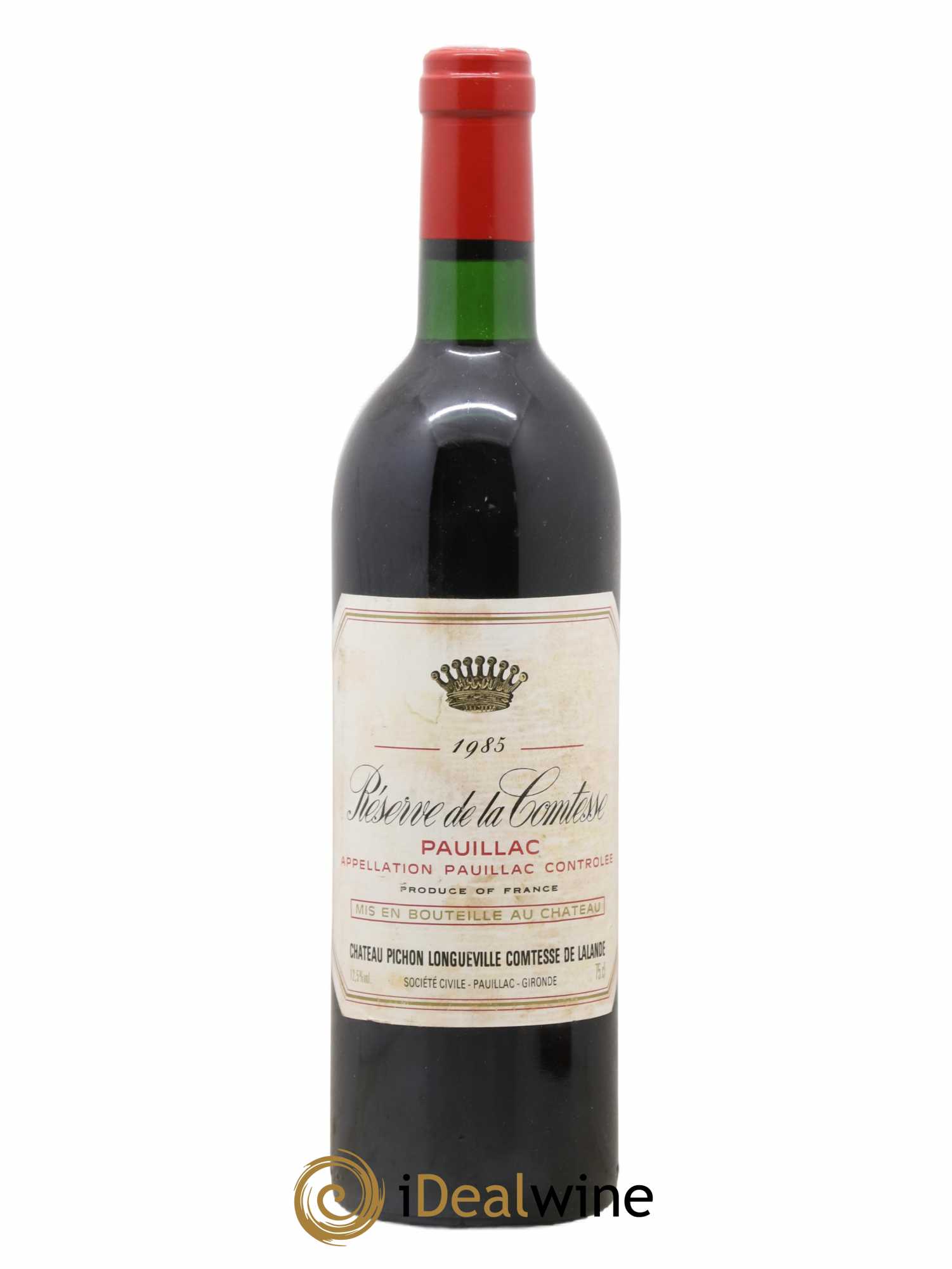 Réserve de la Comtesse Second Vin 1985 - Lot de 1 bouteille - 0