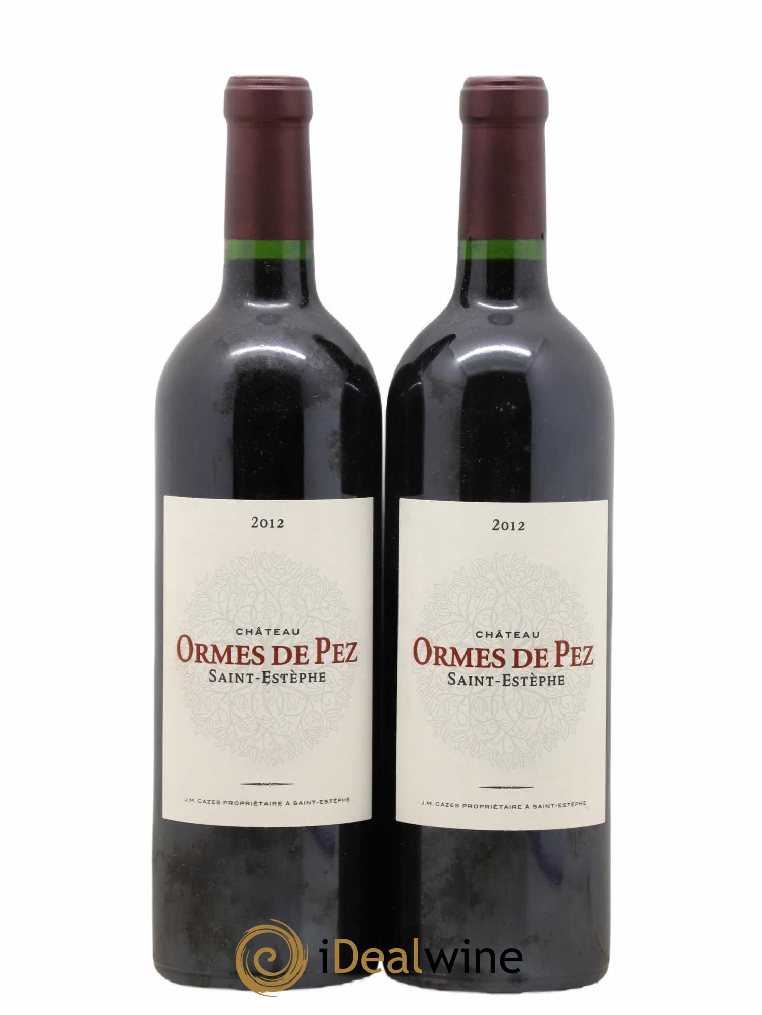 Château les Ormes de Pez 2012 - Lot de 2 bouteilles - 0