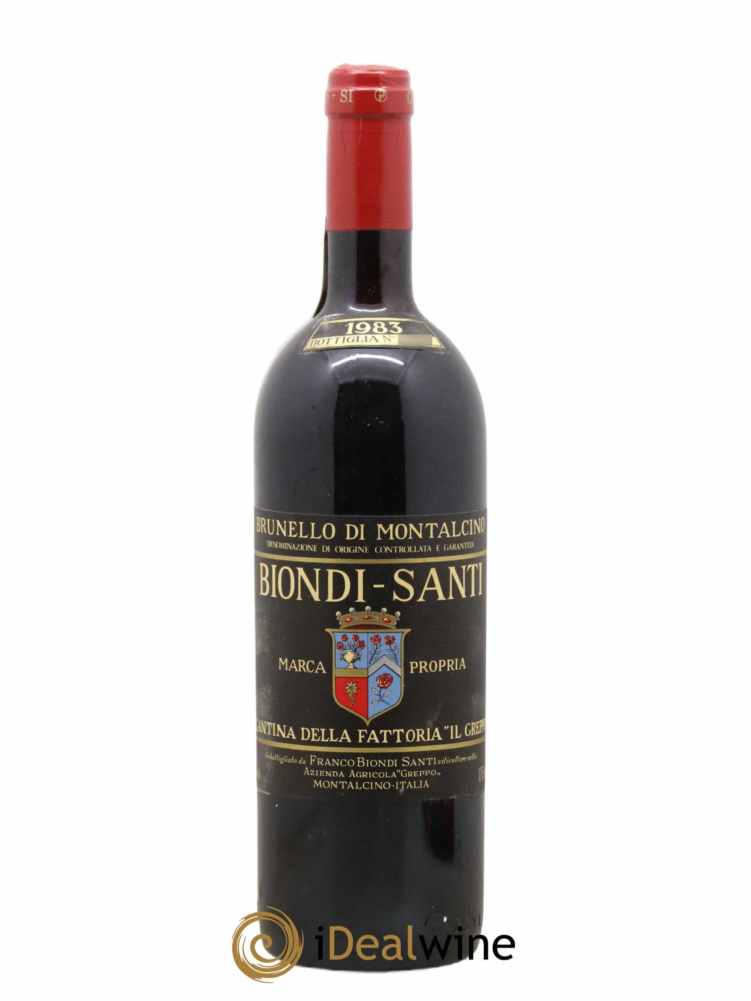 Brunello di Montalcino DOCG Biondi-Santi Tenuta Greppo 1983 - Lot de 1 bouteille - 0