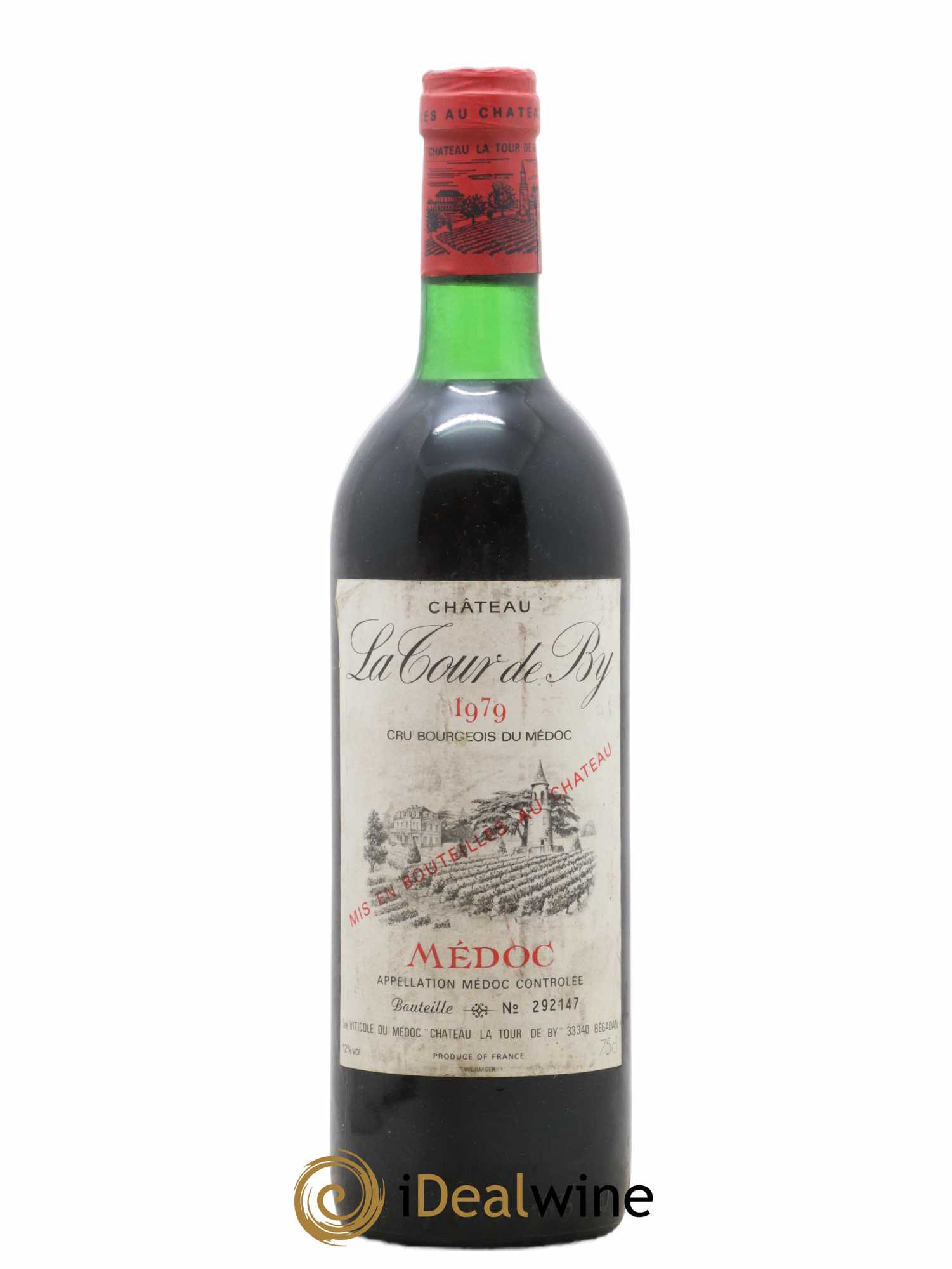 Château La Tour de By Cru Bourgeois 1979 - Lot de 1 bouteille - 0
