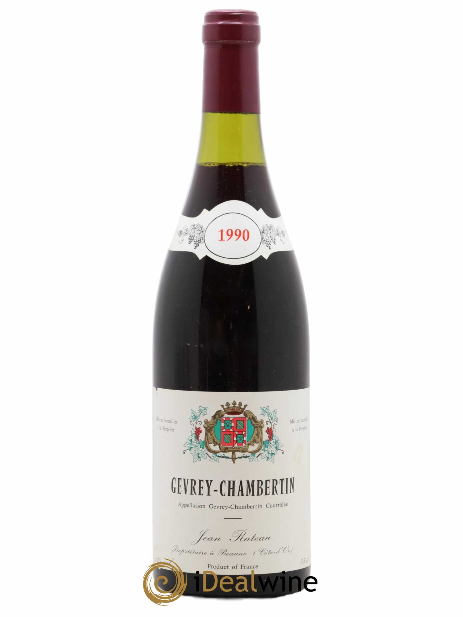 Gevrey-Chambertin Jean Rateau 1990 - Posten von 1 Flasche - 0