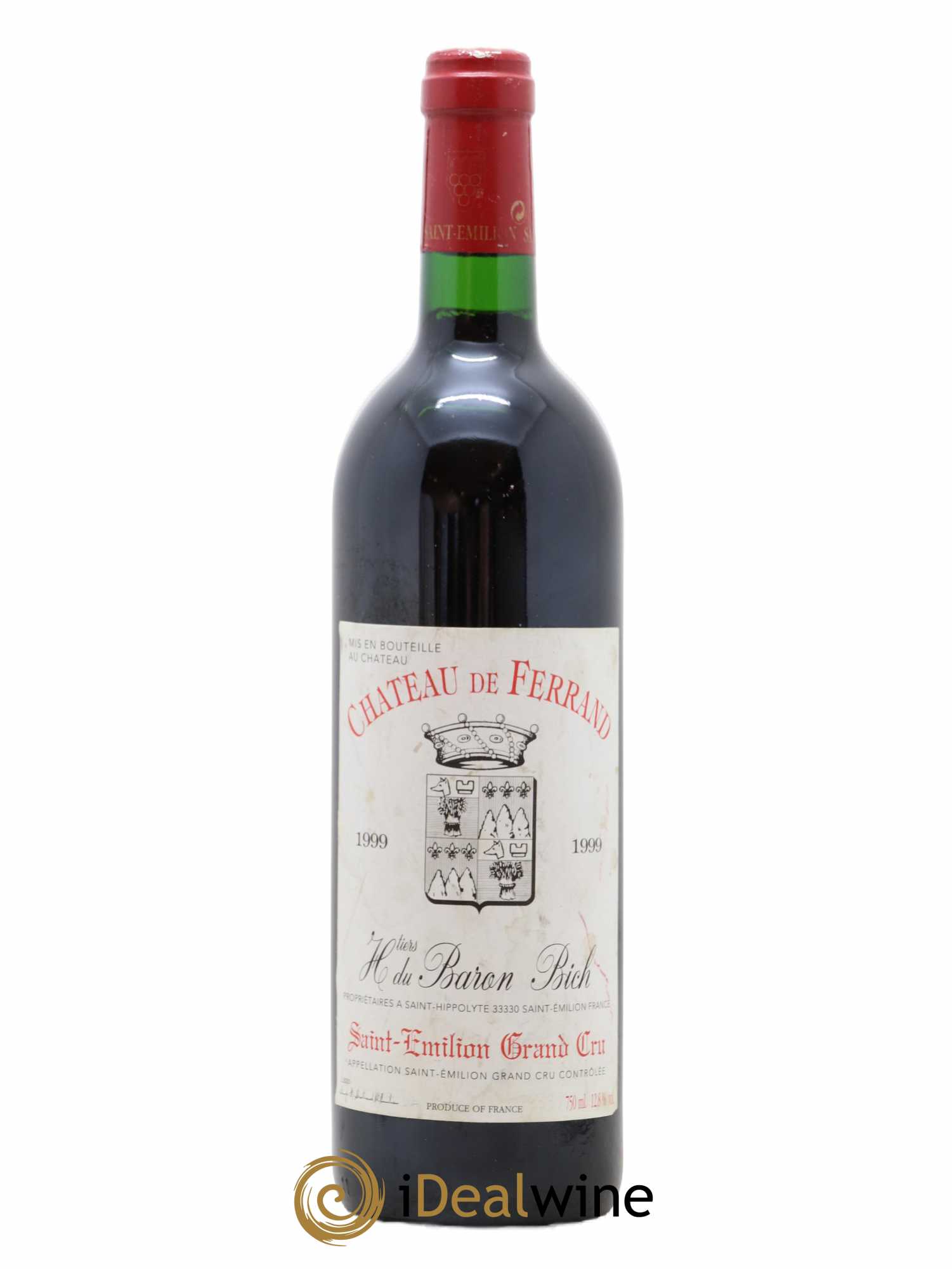 Château de Ferrand Grand Cru Classé 1999 - Lot de 1 bouteille - 0
