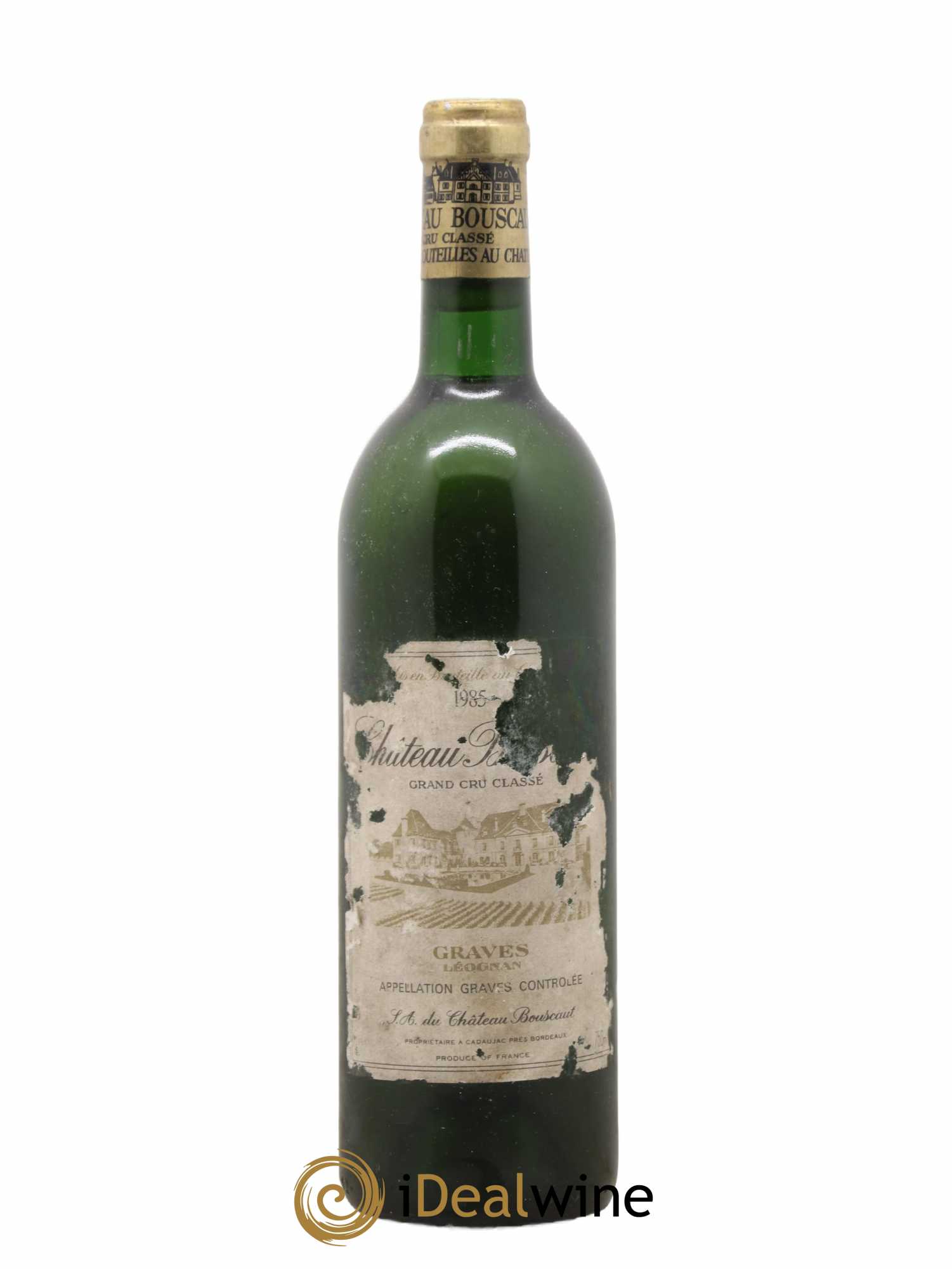 Château Bouscaut Cru Classé de Graves 1985 - Lot de 1 bouteille - 0
