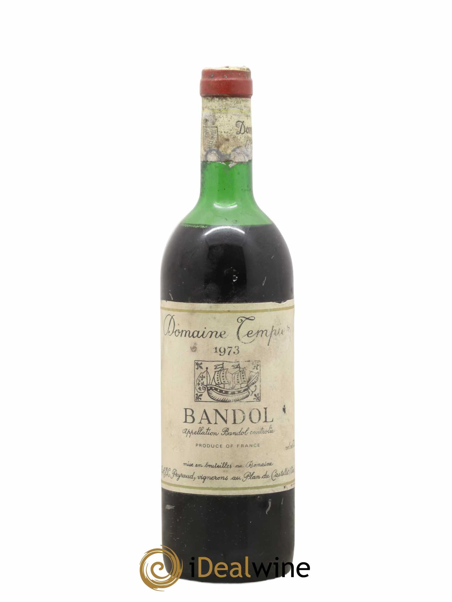 Bandol Domaine Tempier Famille Peyraud 1973 - Lot de 1 bouteille - 0