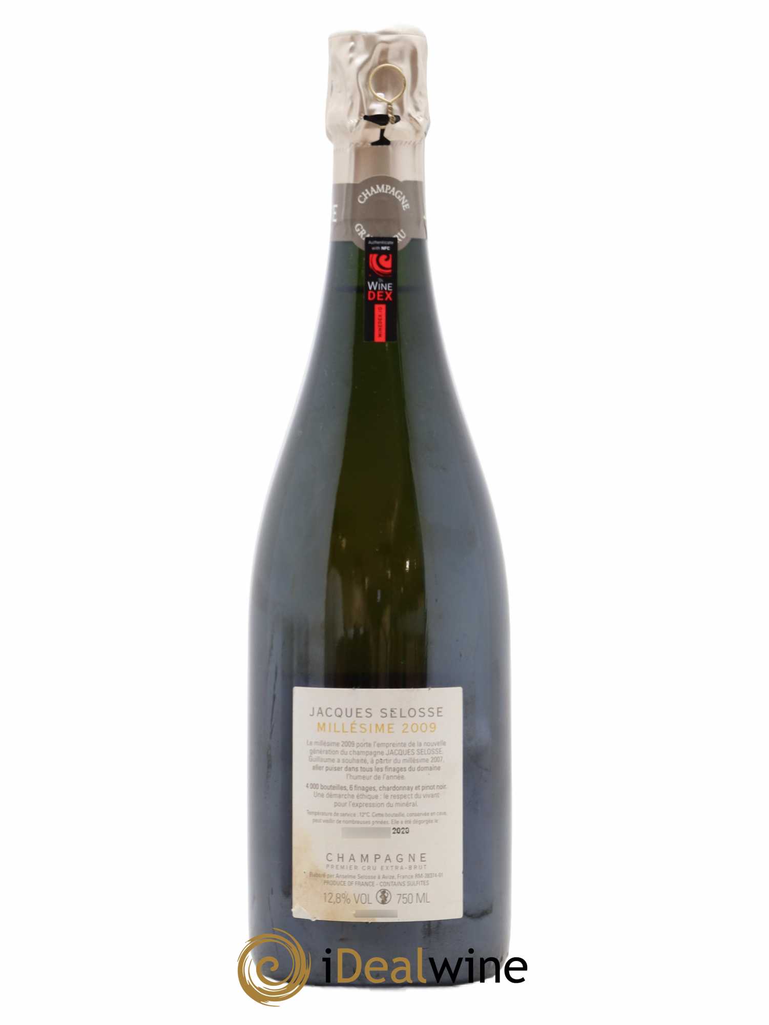 1er Cru Millésimé Extra-Brut Jacques Selosse 2009 - Lot de 1 bouteille - 1