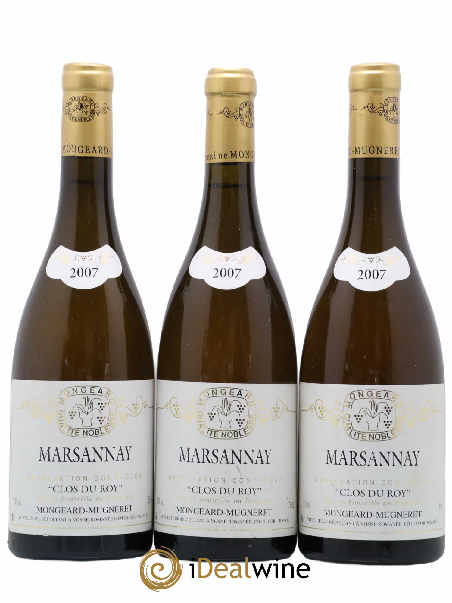Marsannay Clos du Roy Mongeard-Mugneret (Domaine) 2007 - Lot de 3 bouteilles - 0