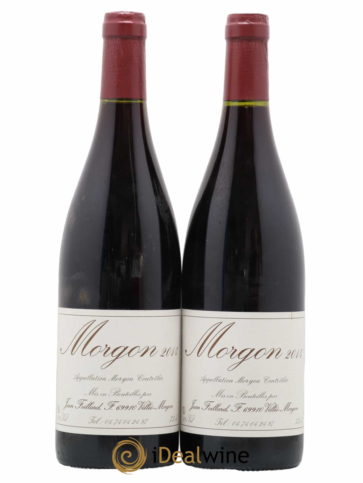 Morgon Jean Foillard 2014 - Posten von 2 Flaschen - 0