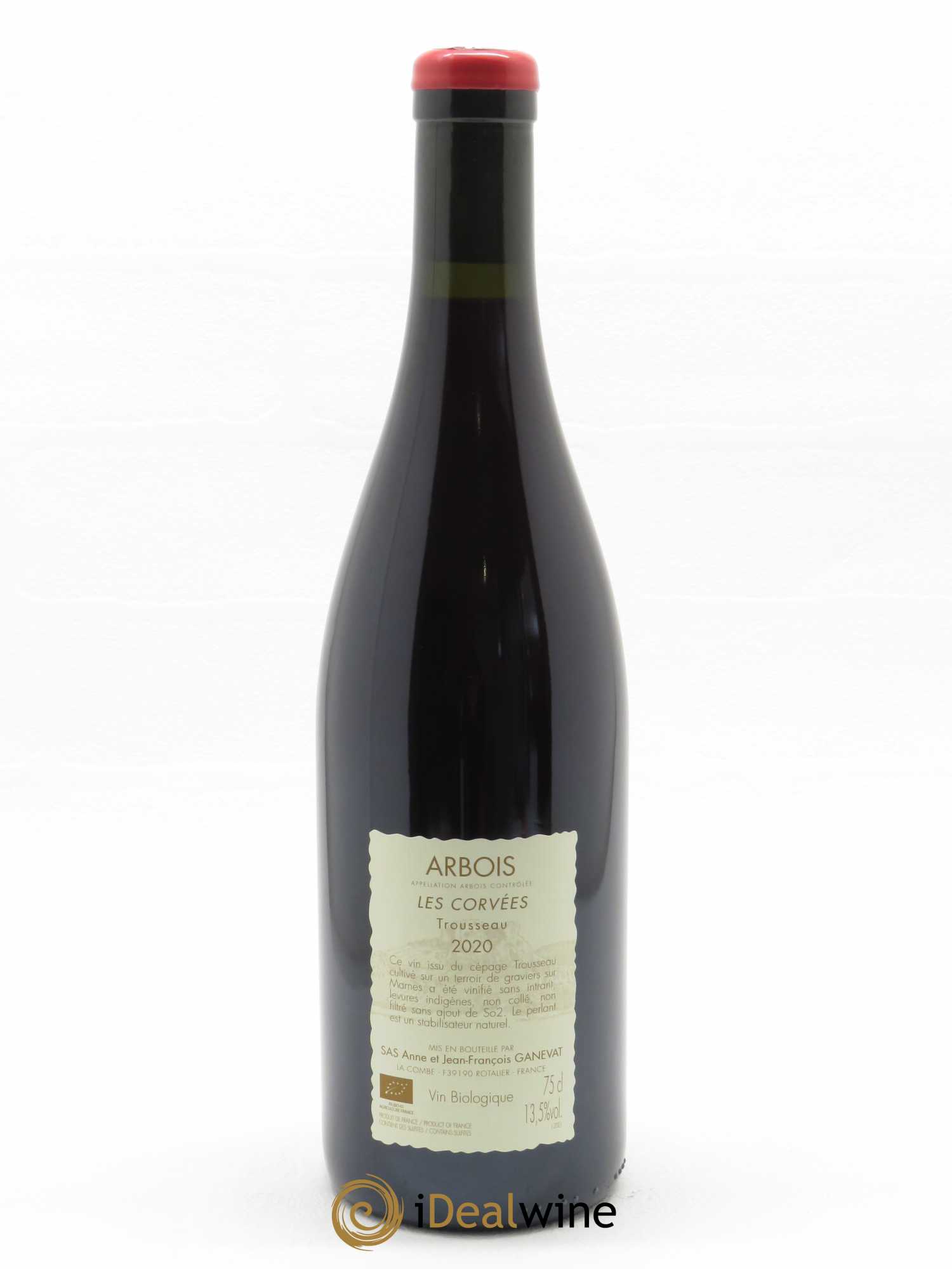 Arbois Les Corvées Anne et Jean François Ganevat 2020 - Lot de 1 bouteille - 1